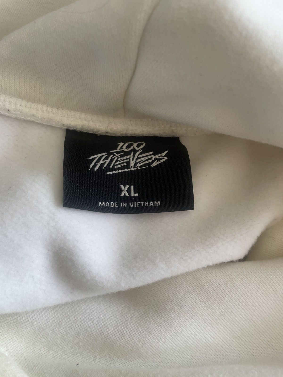 100 Thieves 100 Thieves Cream Hoodie Size US XL / EU 56 / 4 - 2 Thumbnail
