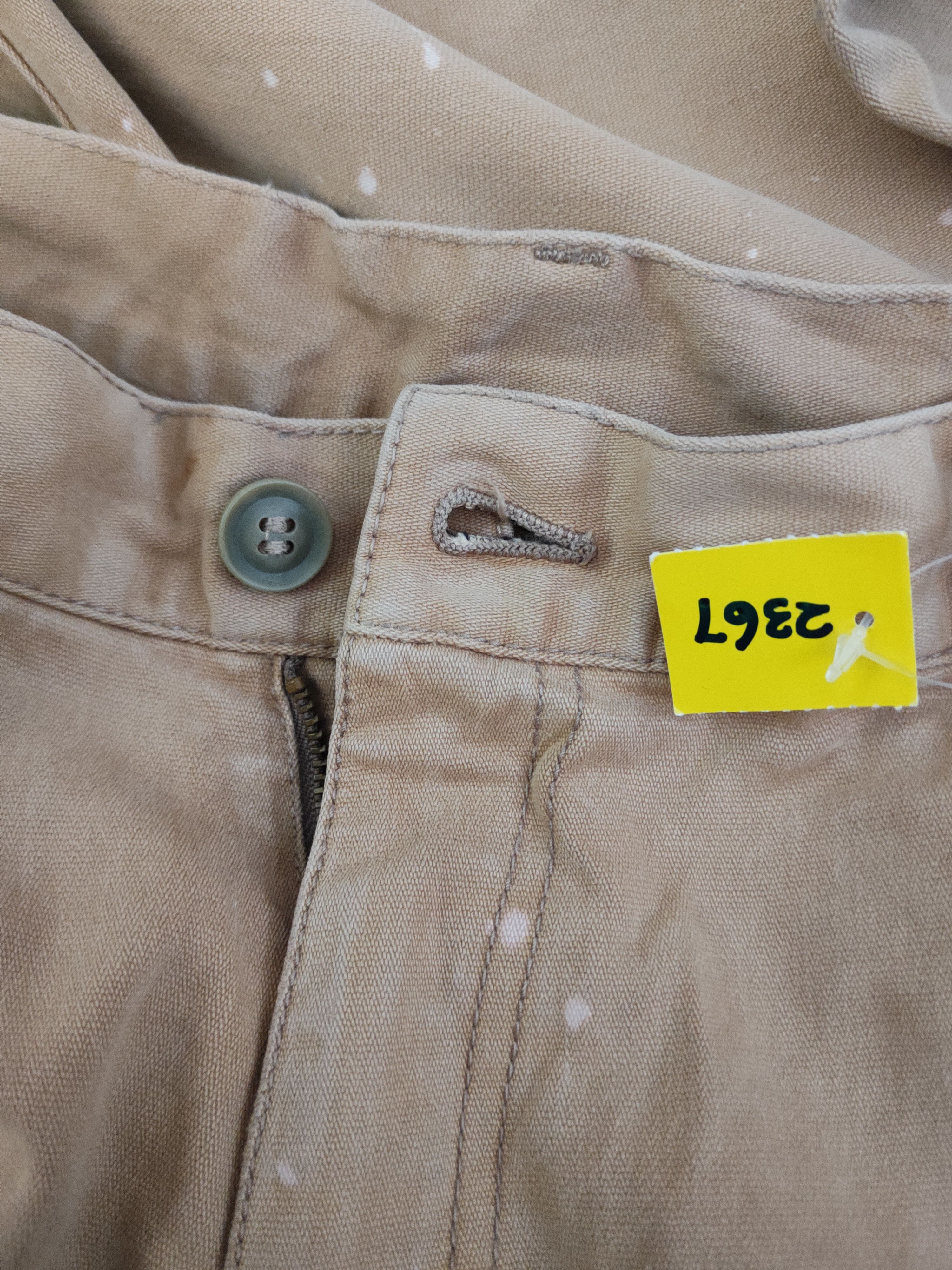Japanese Brand DL Boycott Beige Multipocket Cargo Pants #2367 Size US 32 / EU 48 - 15 Thumbnail