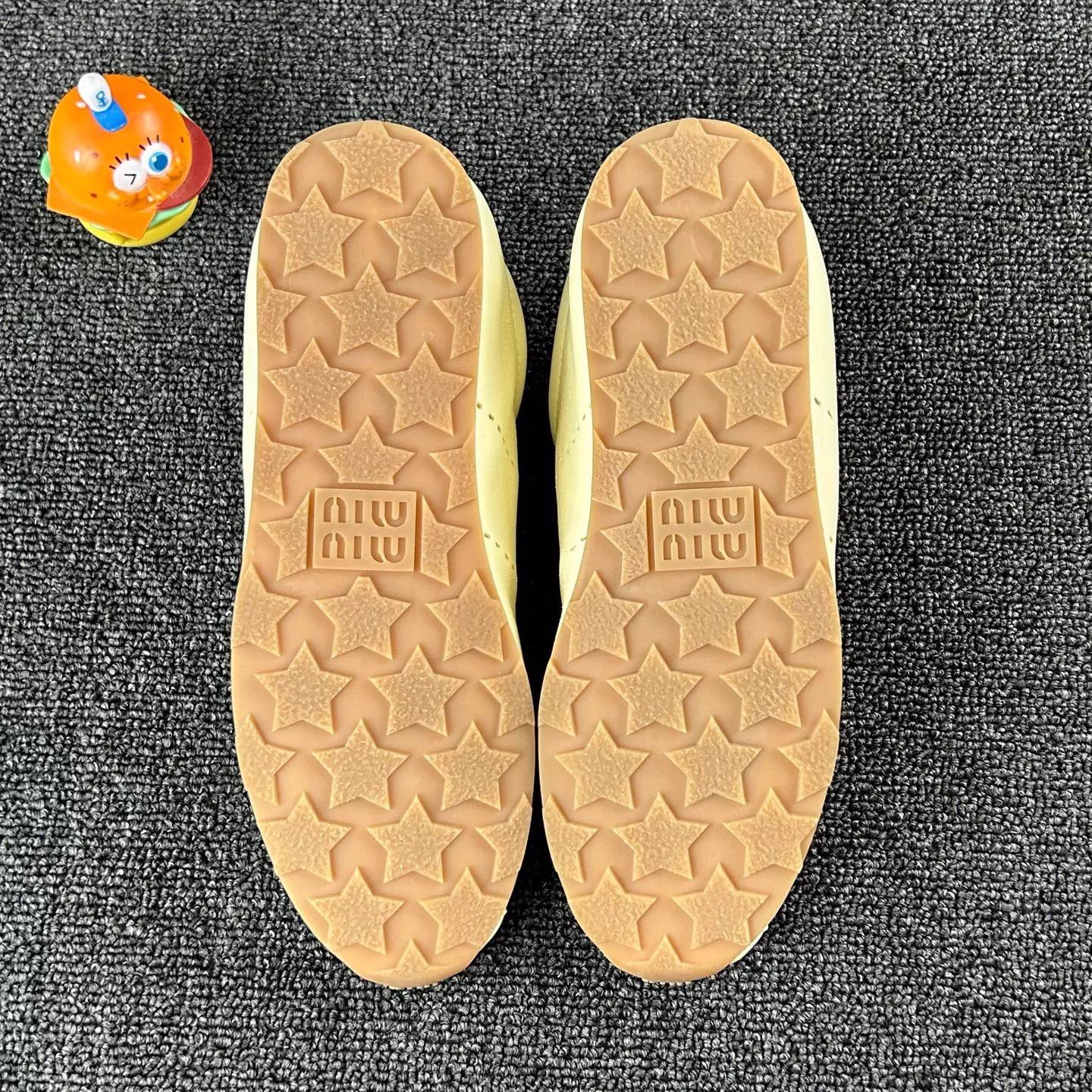 Miu Miu MIU MIU Beige German Trainer 36 Worn 1x Size US 5.5 / IT 35.5 - 6 Thumbnail