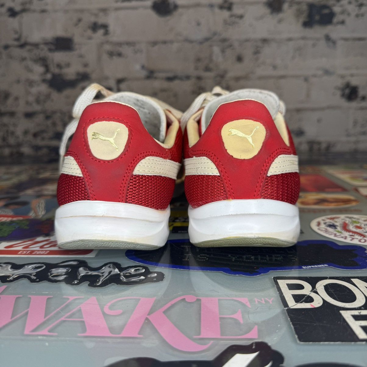 Puma Puma California 2 Red Sz 9.5 34927401 No Box Size US 9.5 / EU 42-43 - 2 Thumbnail