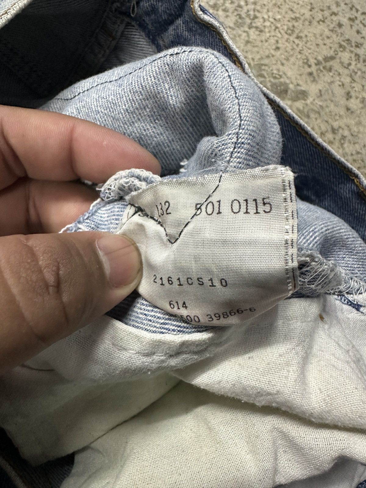 Levi's × Vintage Rare🔥Vintage Levi’s Patchwork Custom 90’s Jeans Size US 33 - 16 Thumbnail