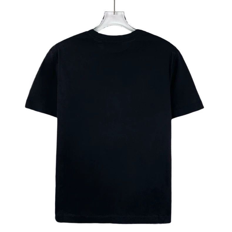 Prada Prada Black Cotton Crew Neck Short Sleeve Tshirt-2506 Size US S / EU 44-46 / 1 - 2 Thumbnail