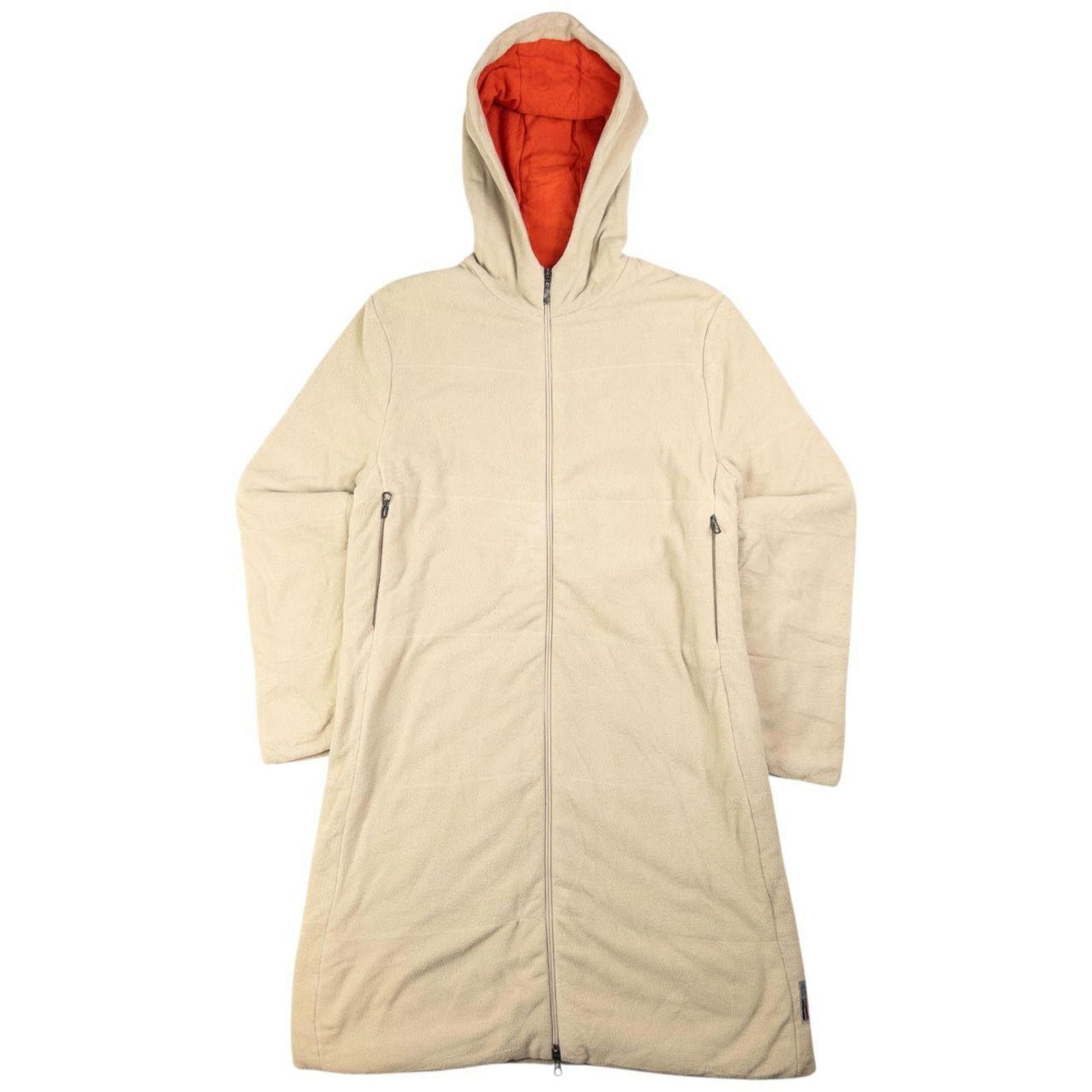 Moncler Vintage Moncler Longline Zip Up Fleece Jacket Womens Size M Size US M / EU 48-50 / 2 - 1 Thumbnail