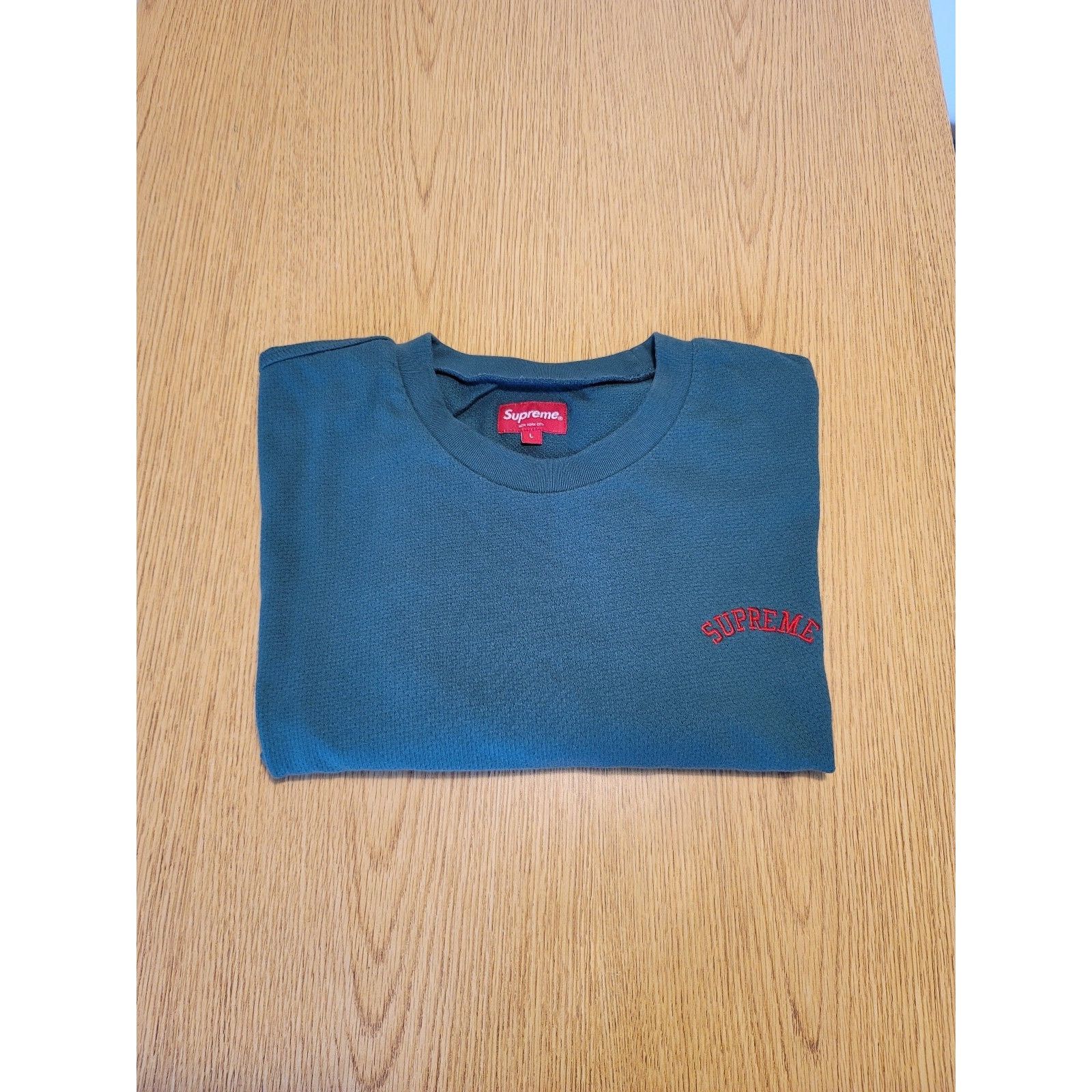 Supreme Supreme Arc Logo Mesh top green pine sz large Size US L / EU 52-54 / 3 - 1 Thumbnail