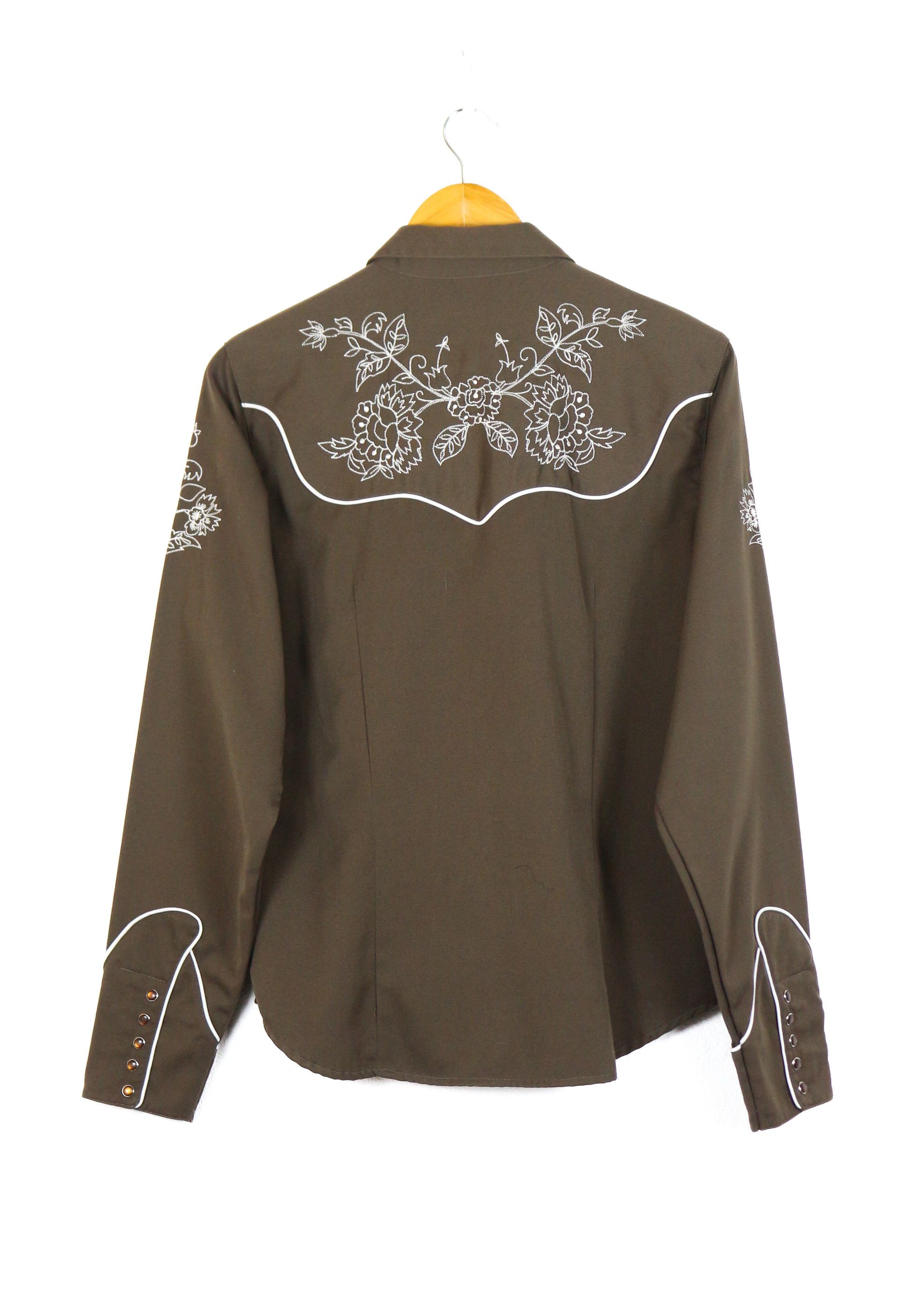 Cowboy Equipment × Roper × Western Rise Roper Colorado USA Embroidered Western Shirt Size L / US 10 / IT 46 - 7 Thumbnail