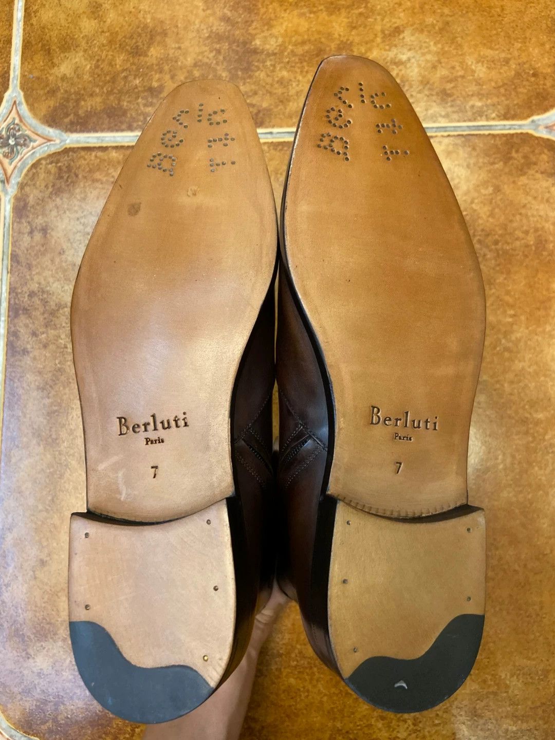 Berluti Berluti Engraved Patch Chelsea Boots Uk7 (40) New Size US 7 / EU 40 - 7 Thumbnail