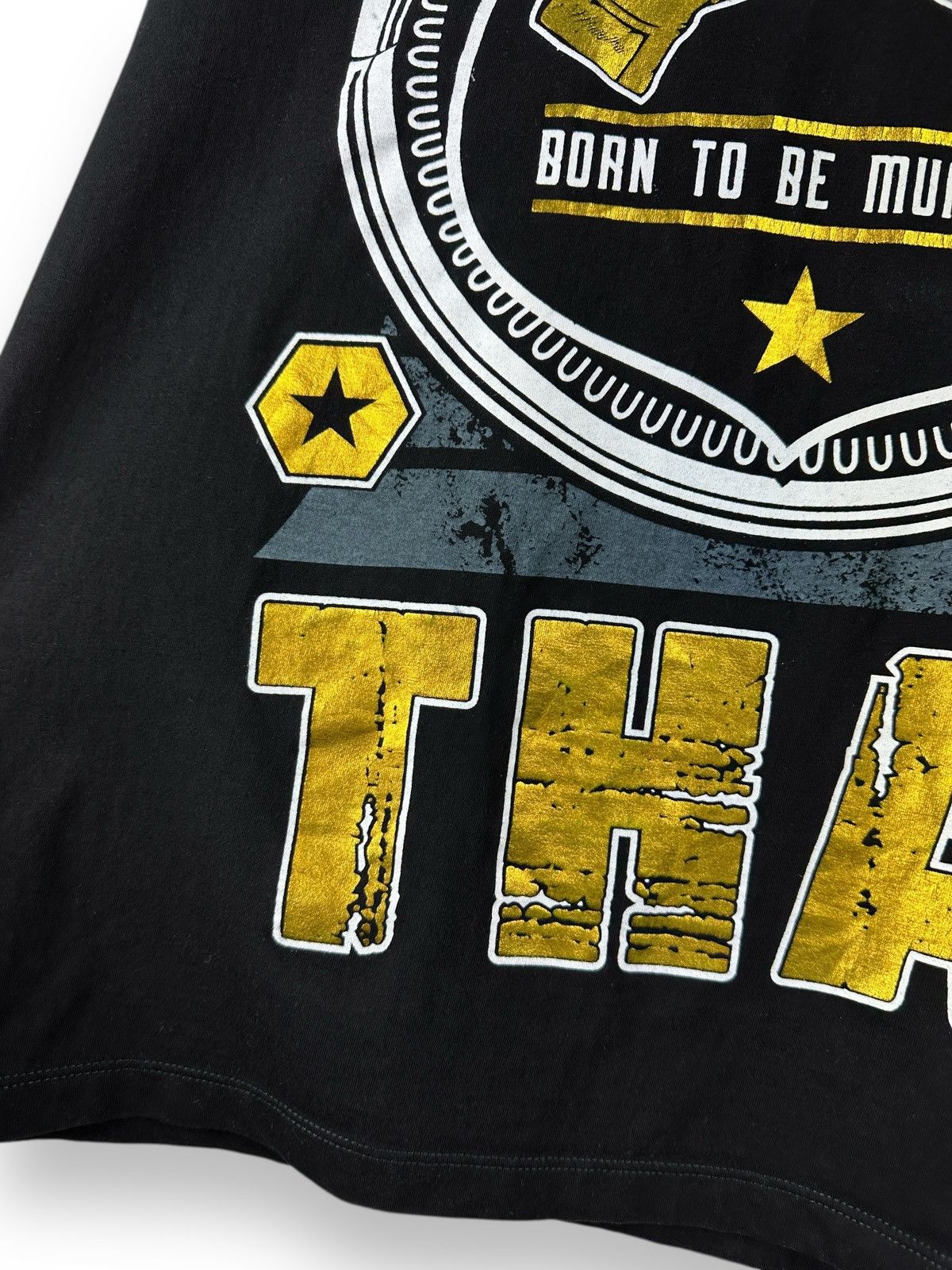 Japanese Brand × Vintage Muay Thai Boxing Printed T-Shirt Fight Thailand Box WWE WWF Size US L / EU 52-54 / 3 - 5 Thumbnail