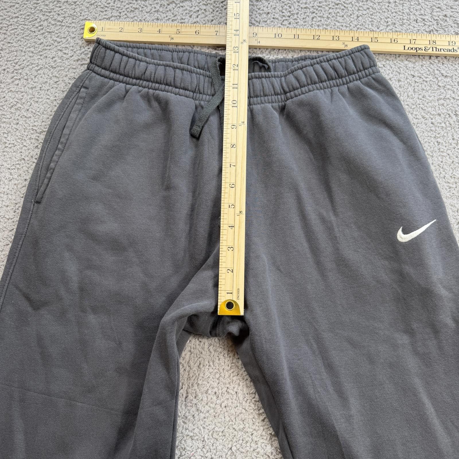 Nike Nike Sweatpants Mens Medium Gray Joggers Swoosh Logo Pants Size US 32 / EU 48 - 3 Thumbnail