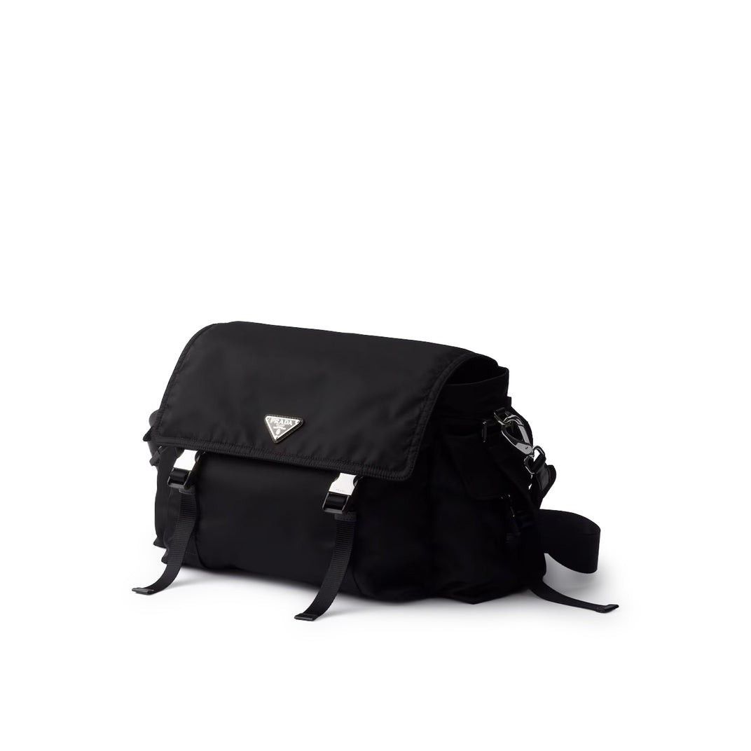 Prada PRADA Explore $3100 Black Re-Nylon/Leather Shoulder Bag New Size ONE SIZE - 3 Thumbnail