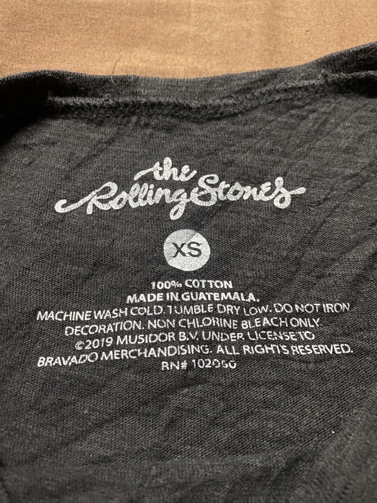 Band Tees × The Rolling Stones The Rolling Stones 1975 Tour Tee Size XS / US 0-2 / IT 36-38 - 3 Thumbnail