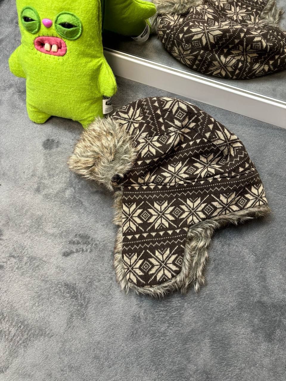 Hysteric Glamour × Vintage Vintage Y2K Japanese brand Ushanka opium fur Size ONE SIZE - 1 Thumbnail