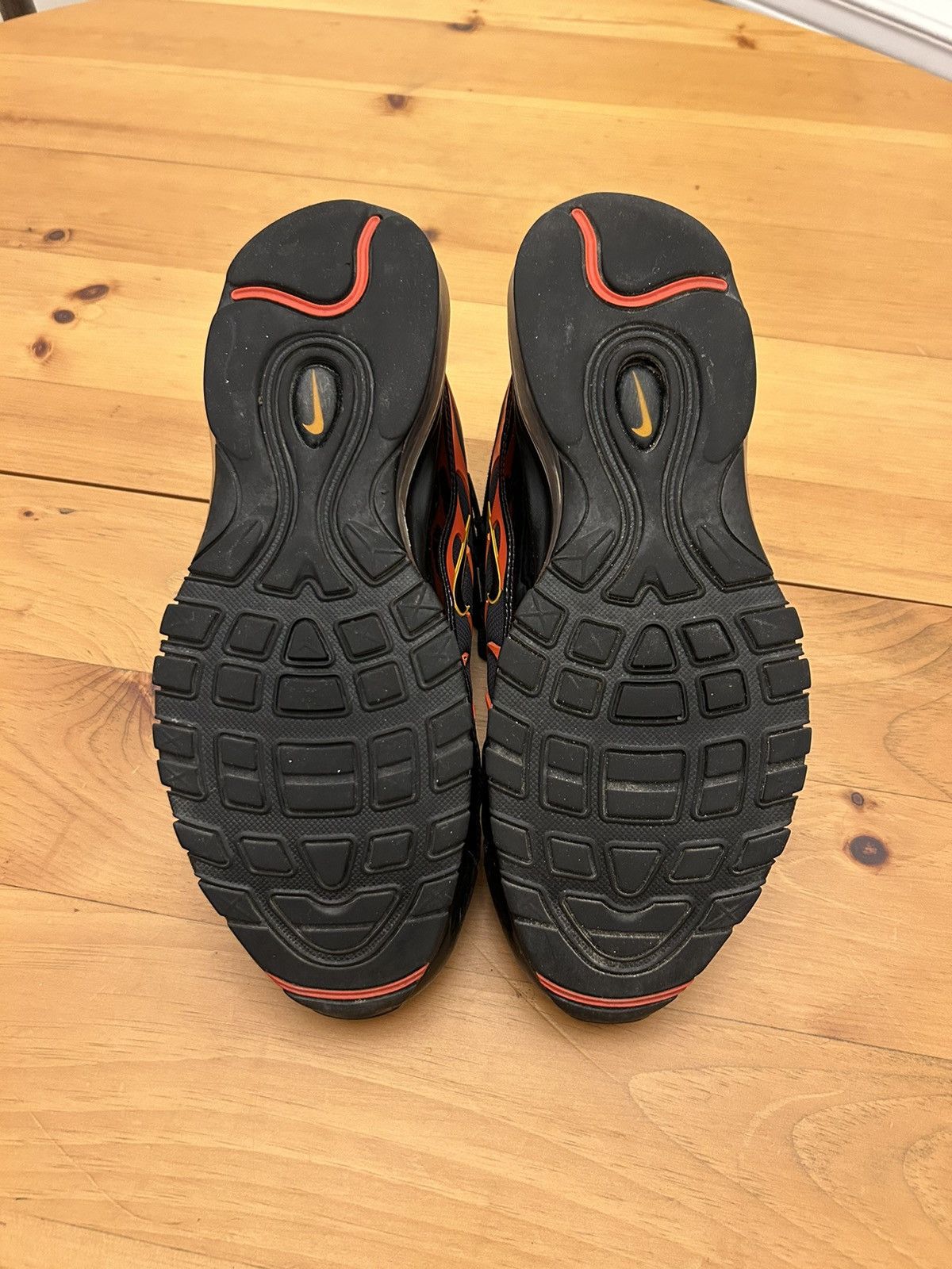 Nike ☀️NIKE AIR MAX 97 SHOCK ORANGE☀️ Size US 9.5 / EU 42-43 - 7 Thumbnail