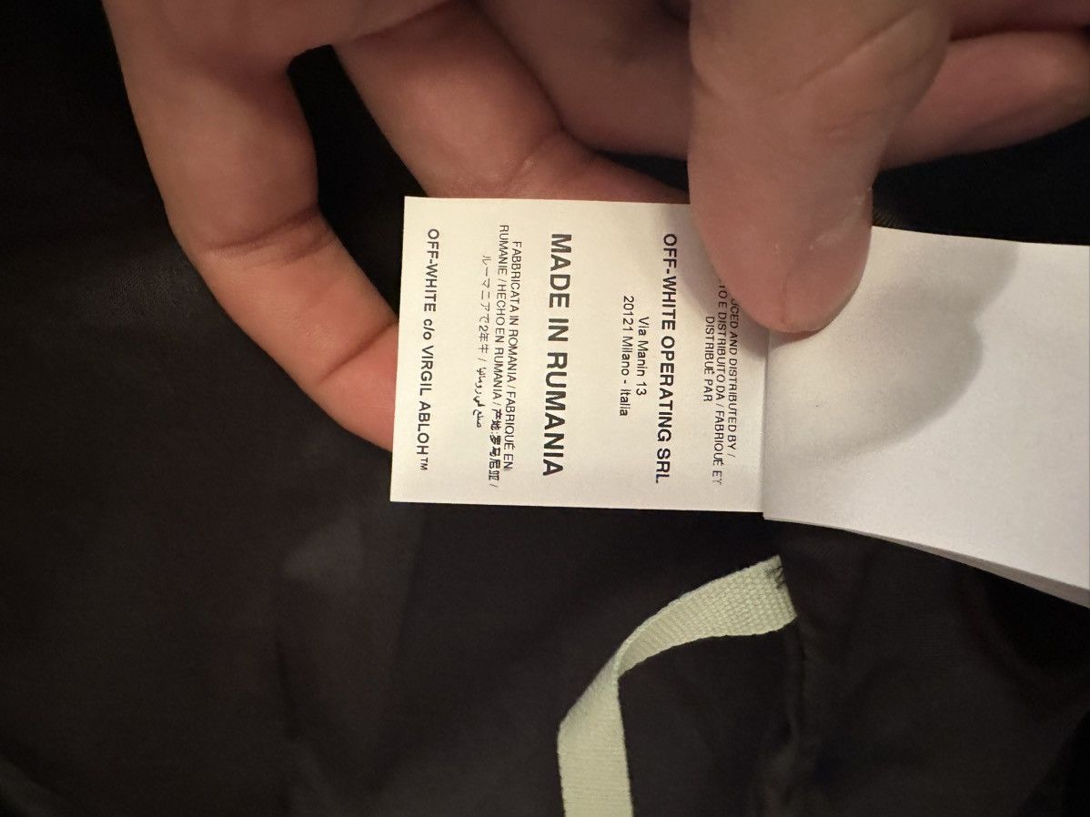 Off-White OFF-WHITE Leather Jacket Size US L / EU 52-54 / 3 - 13 Thumbnail