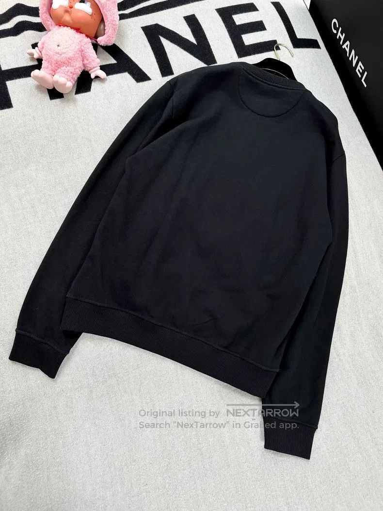 Fendi Fendi Black Long Sleeve Sweatshirt with Colorful Pattern Size US M / EU 48-50 / 2 - 4 Thumbnail