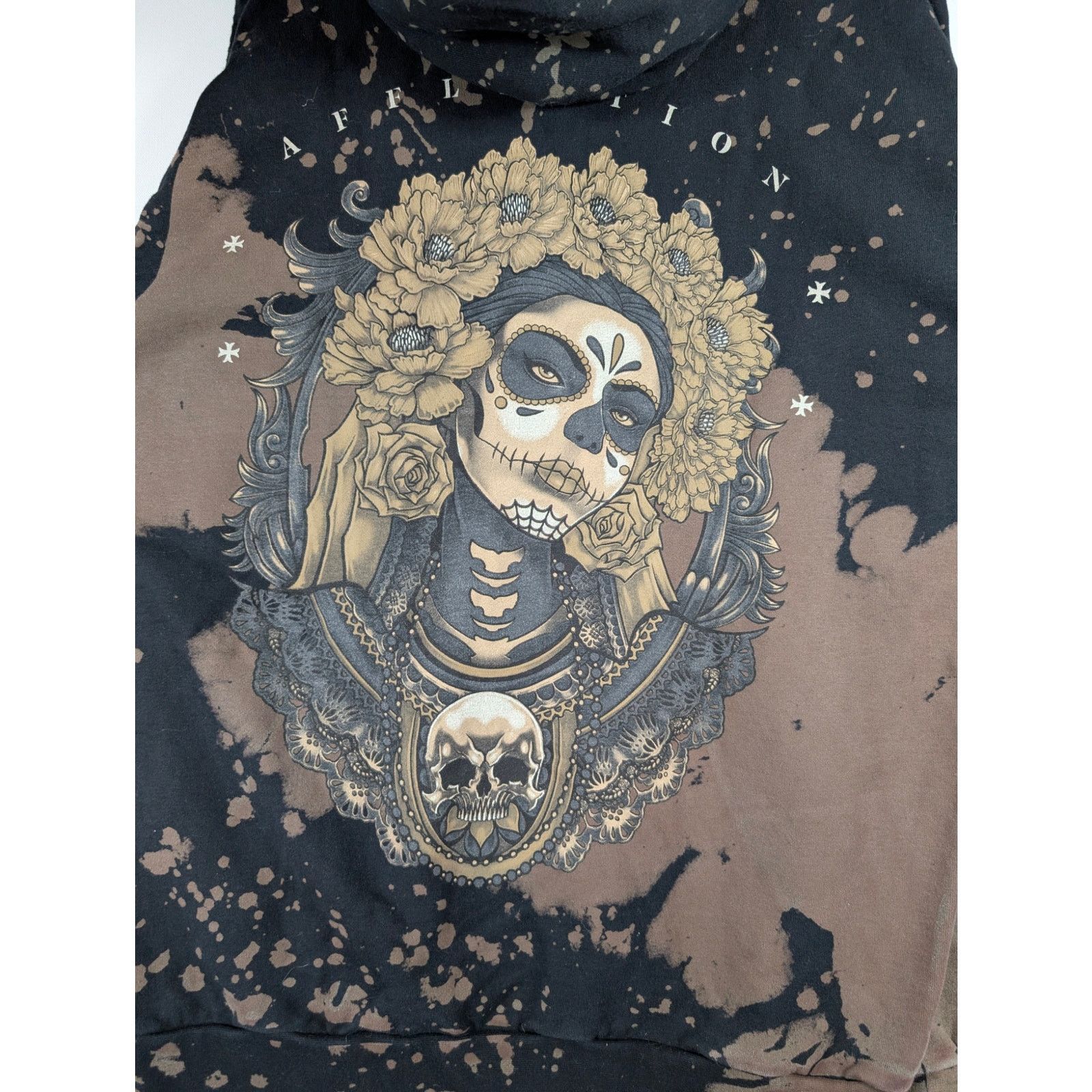 Affliction Affliction Black Label Series La Catrina Hoodie Mens XL Size US XL / EU 56 / 4 - 5 Thumbnail