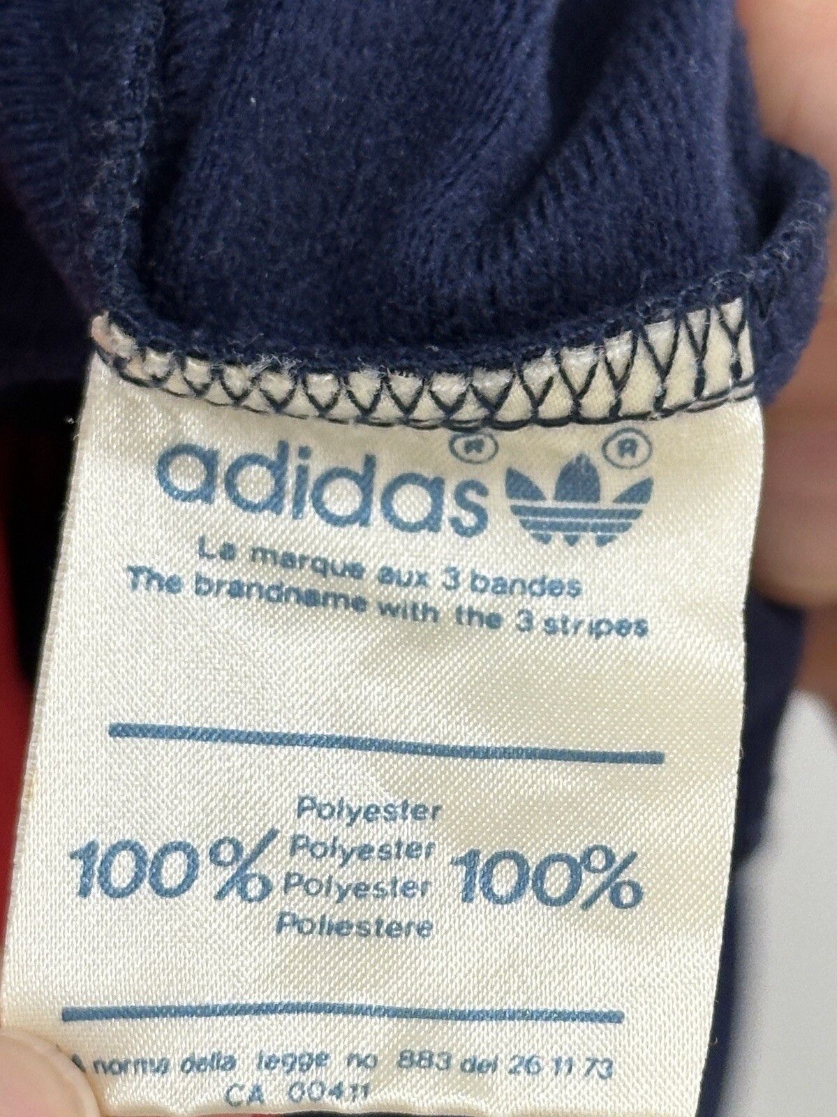 Adidas VINTAGE 1990s ADIDAS TRACK JACKET BLOKE MENS Size US M / EU 48-50 / 2 - 11 Thumbnail