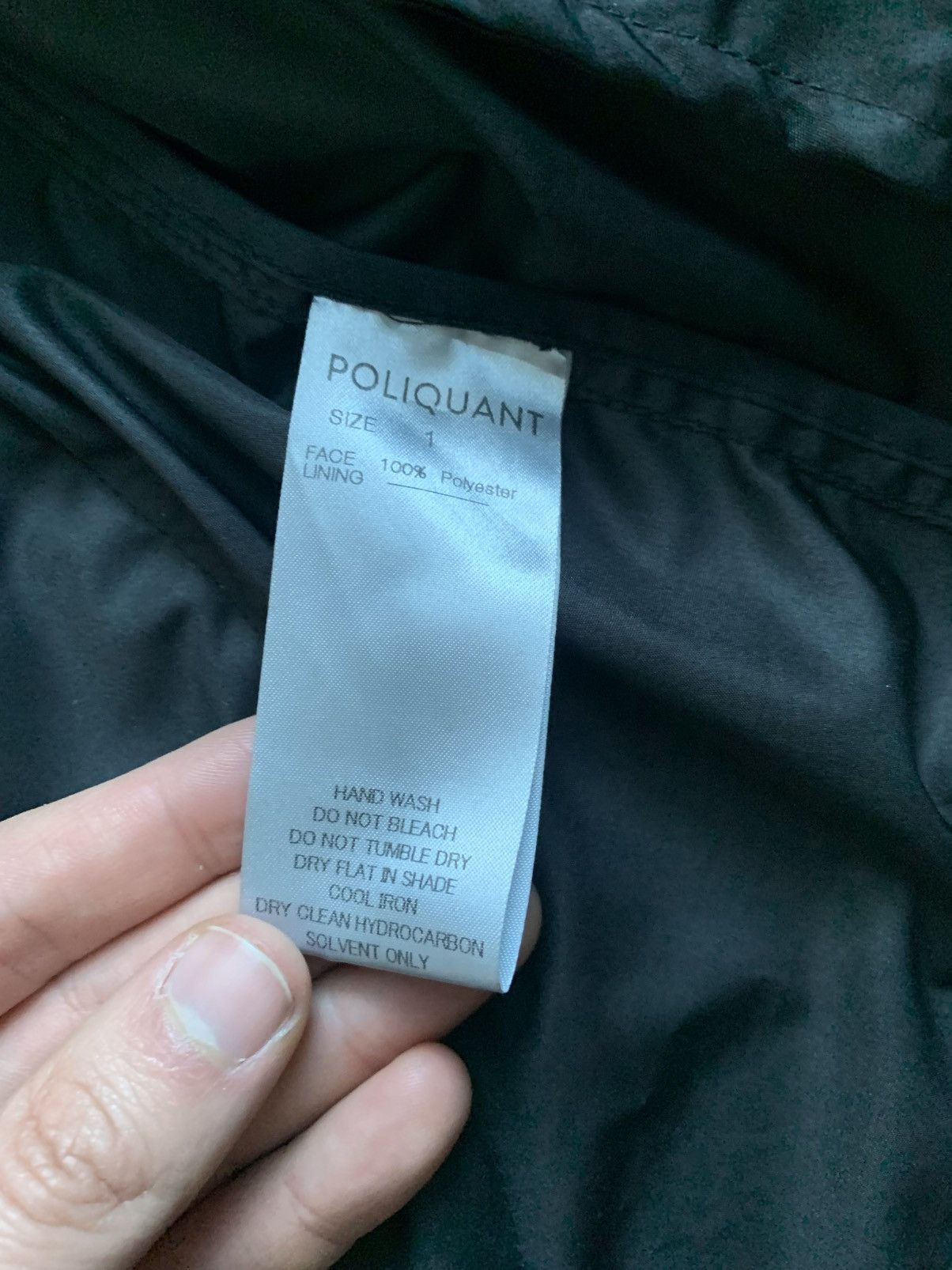 Japanese Brand Poliquant jacket/utility bag Size US S / EU 44-46 / 1 - 8 Thumbnail