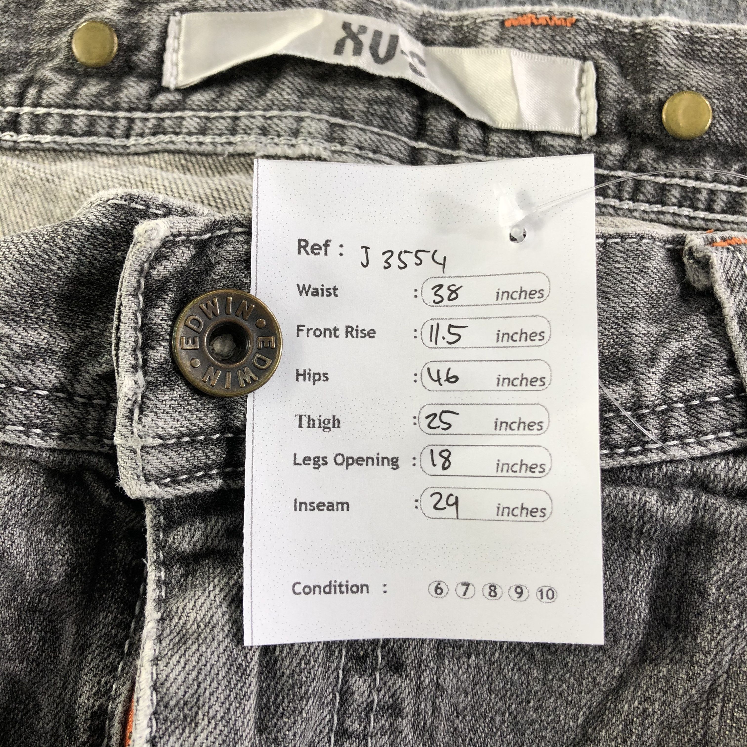 Edwin Vintage Edwin Jeans-J3554 Size US 38 / EU 54 - 11 Thumbnail