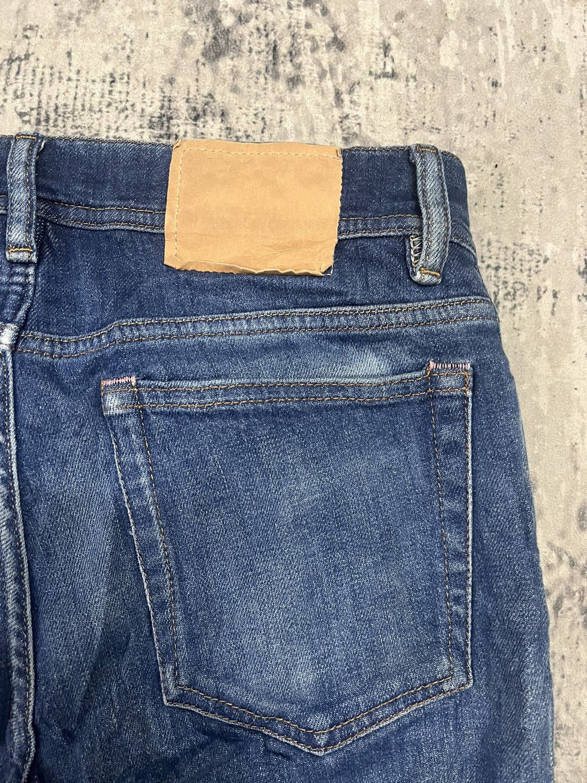 Acne Studios × Designer Acne Studios Jeans Unisex W30L42 Skinny Denim Peg Bla Konst Size US 30 / EU 46 - 6 Thumbnail