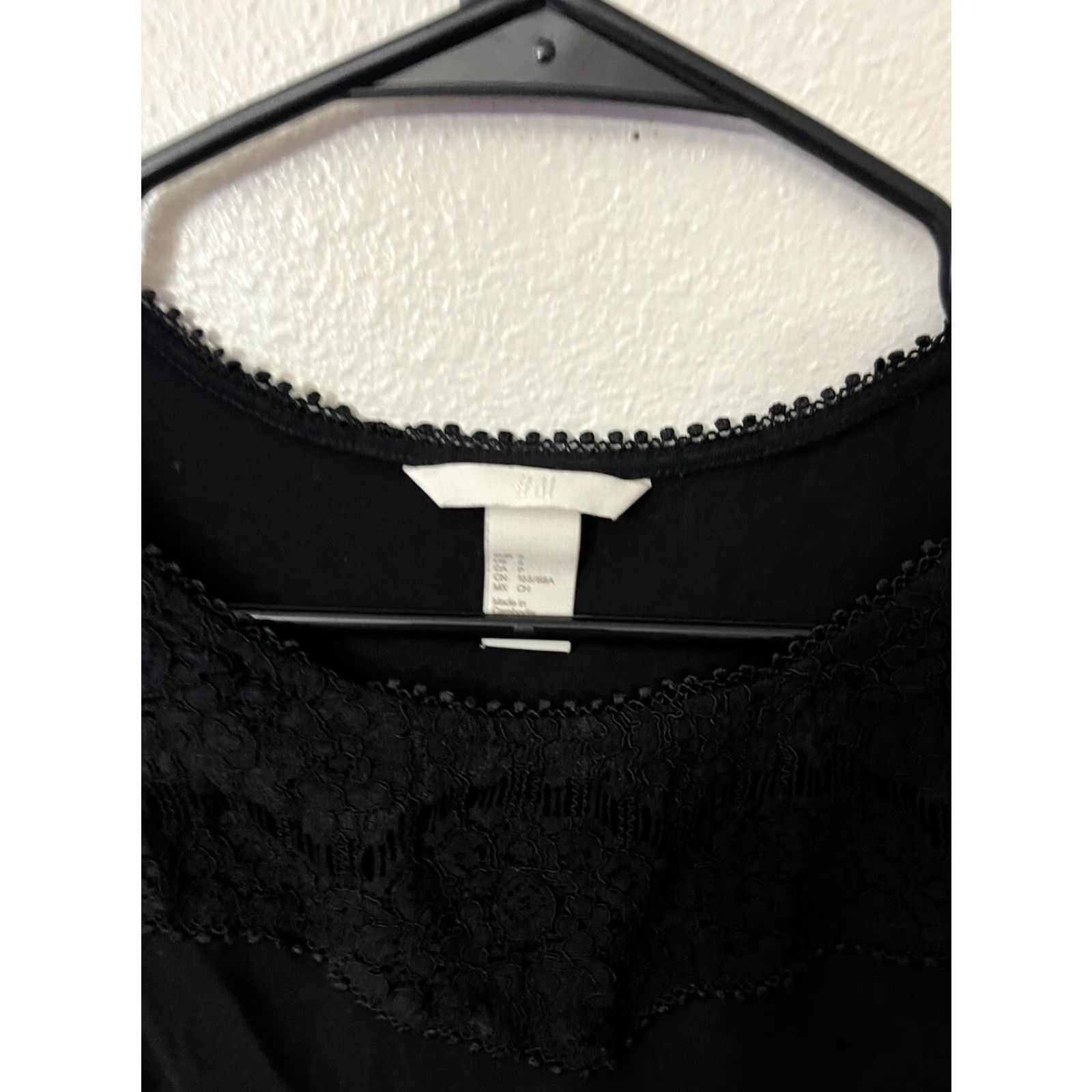 H&M H&M Tank Women S Black Cotton Sleeveless Pullover Casual Tank Top Womens Size S / US 4 / IT 40 - 2 Thumbnail