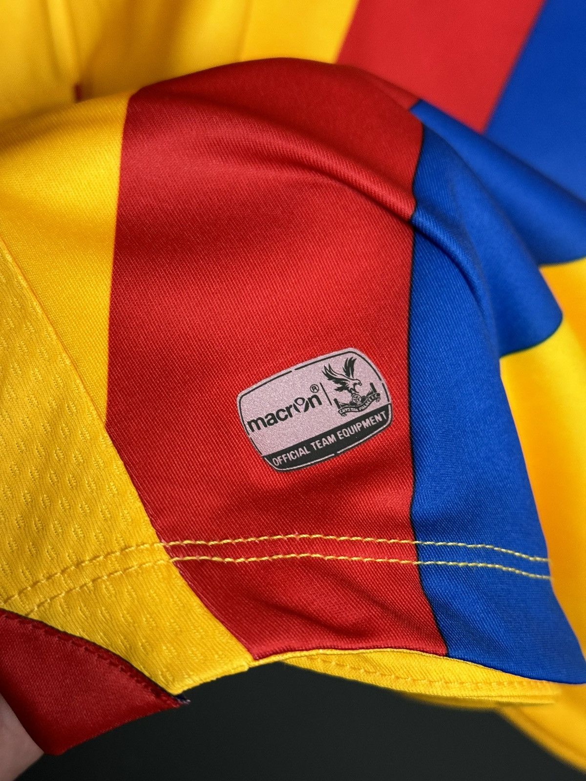 Macron New Crystal Palace 16/17 Away Milivojevic Football Jersey Size US XL / EU 56 / 4 - 7 Thumbnail
