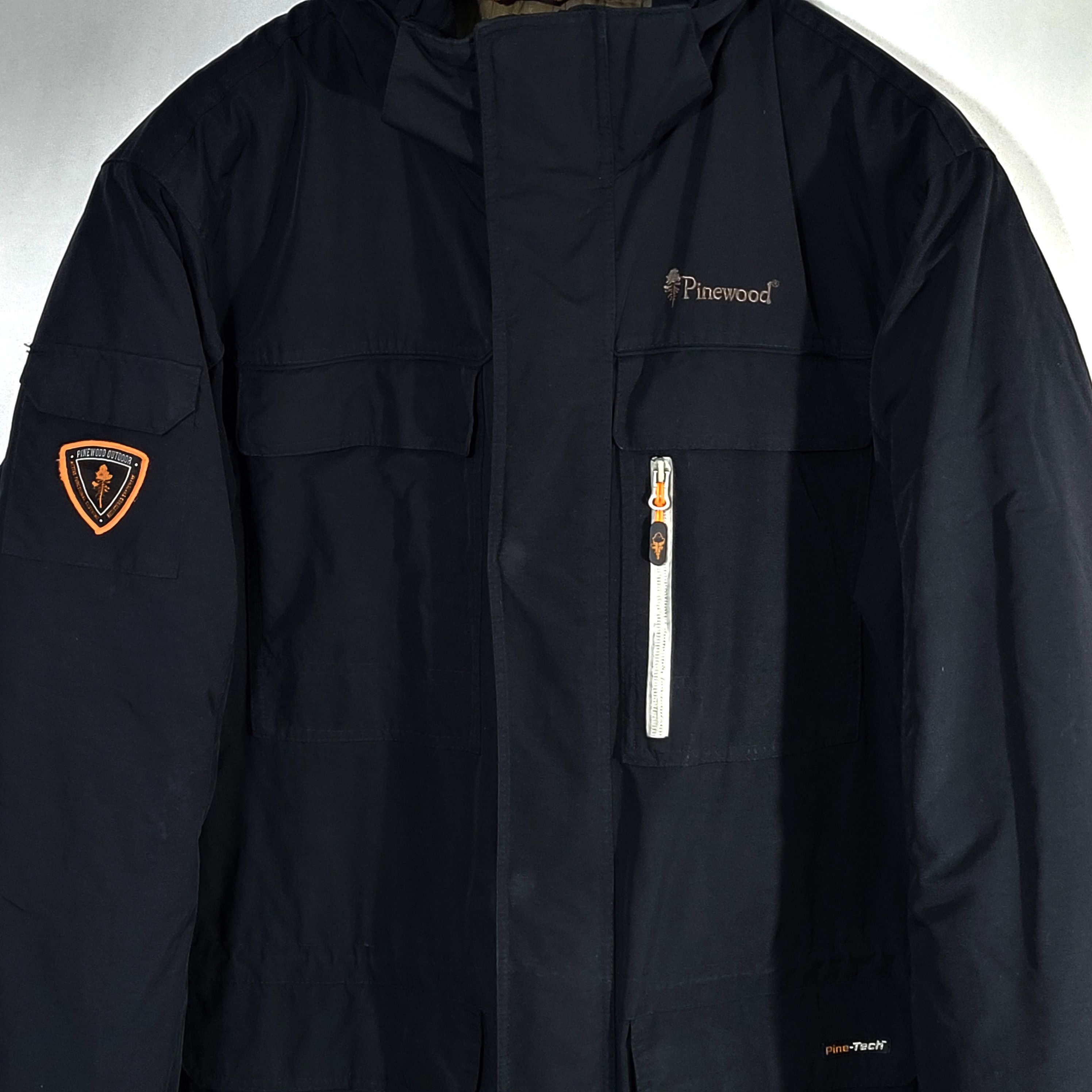 Vintage Pinewood outdoor jacket.Active functional clothing.Pine-Tech Size US XL / EU 56 / 4 - 4 Thumbnail
