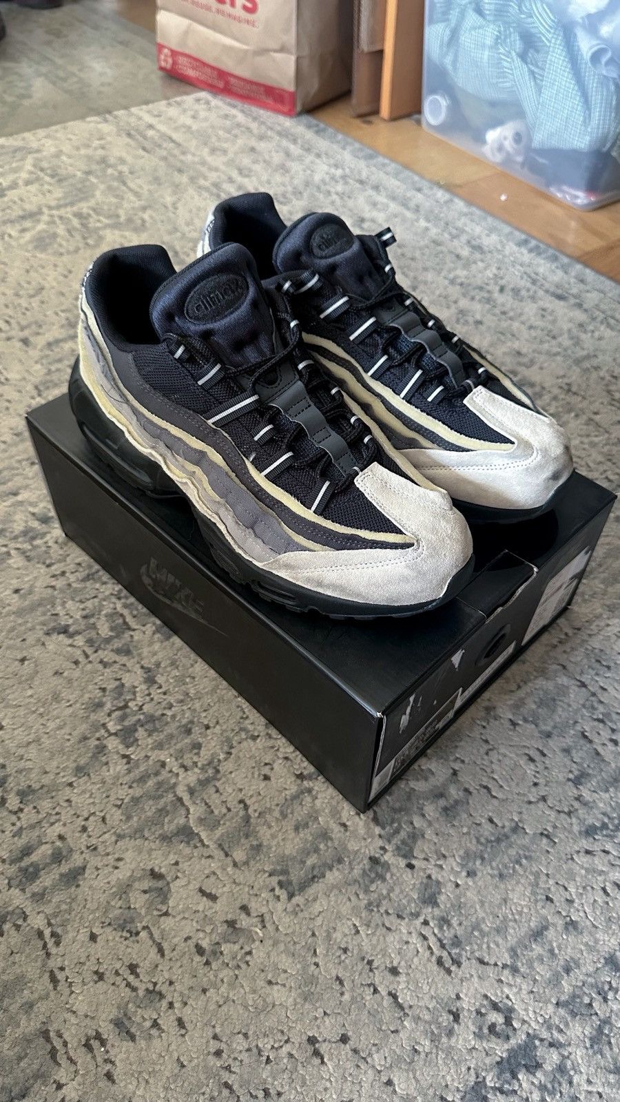 Comme des Garcons × Nike CDG Air Max 95 Size US 10.5 / EU 43-44 - 3 Thumbnail