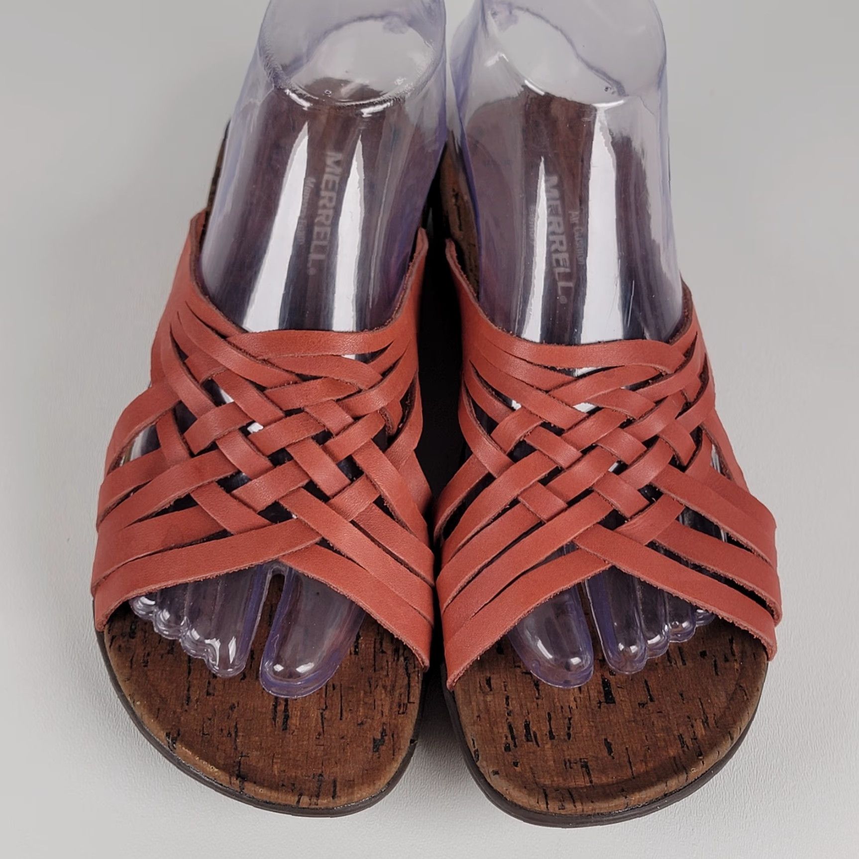 Merrell Merrell Sandal Women’s District Mahana Woven Leather Redwood Size 7 Size US 5 / IT 35 - 2 Thumbnail