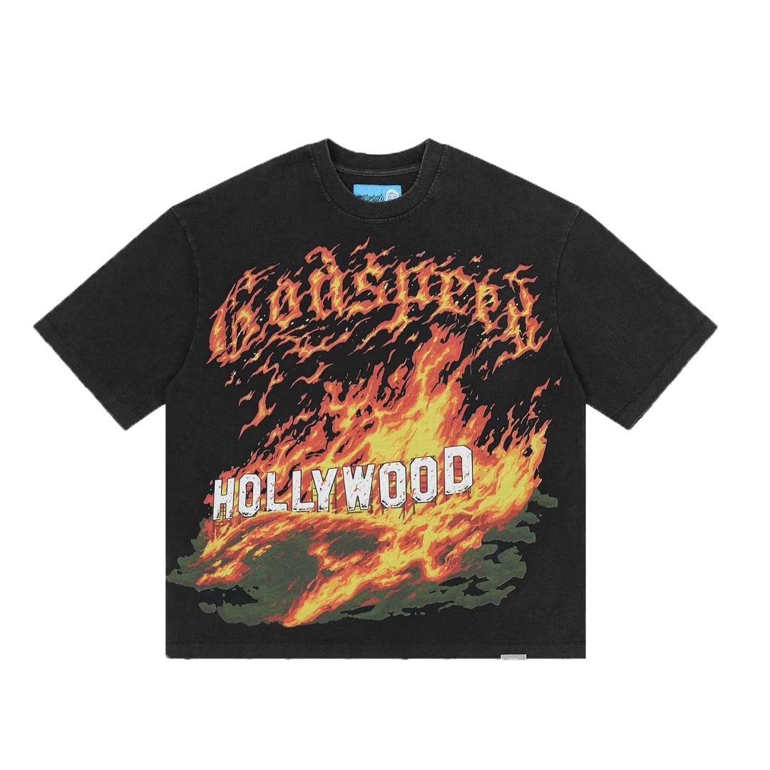 Godspeed Hollywood Inferno Tee Black Size US XS / EU 42 / 0 - 1 Preview