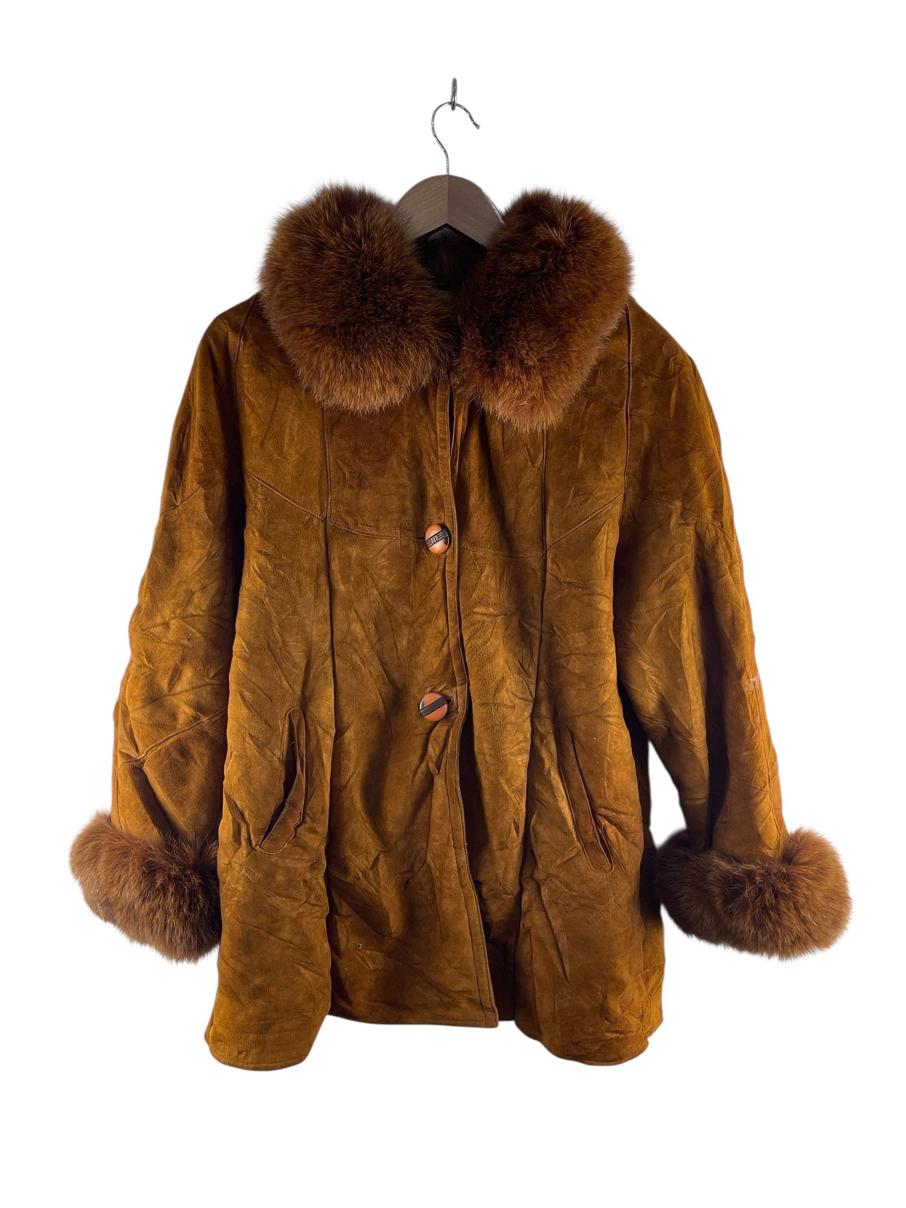 Playboy Vintage Playboy Faux Fur Leather Jacket Size US M / EU 48-50 / 2 - 1 Thumbnail