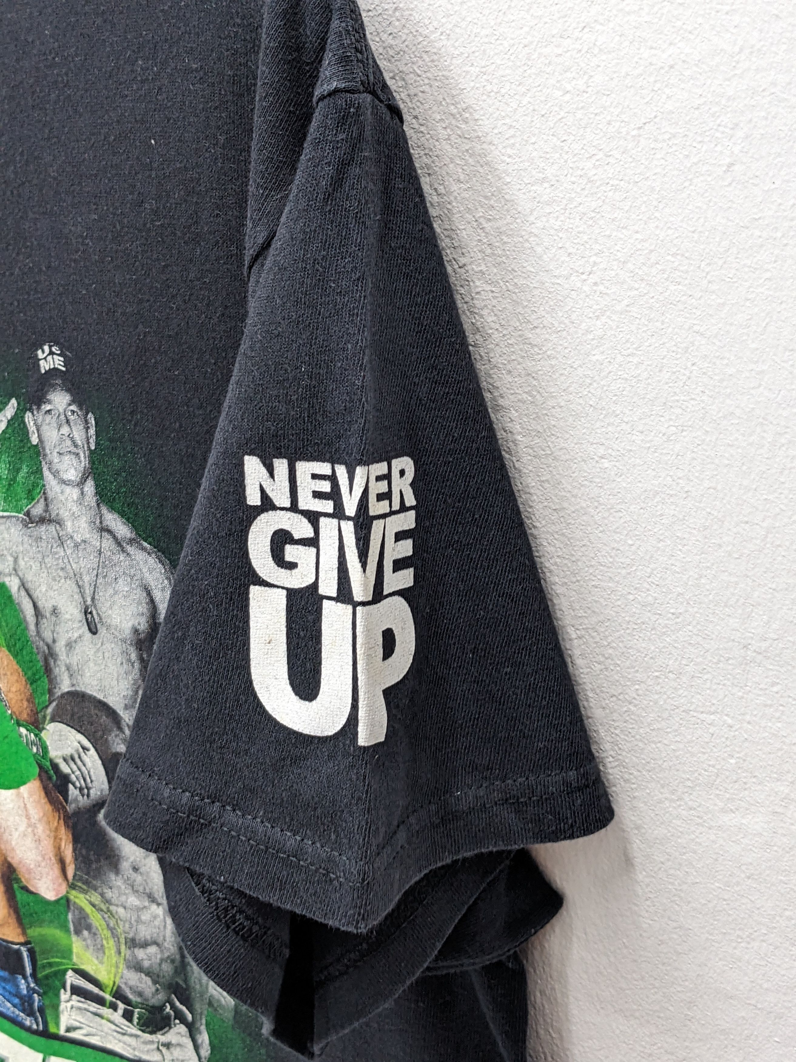 WWE WWE JOHN CENA CENATION NEVER GIVE UP TSHIRT Size US L / EU 52-54 / 3 - 4 Thumbnail