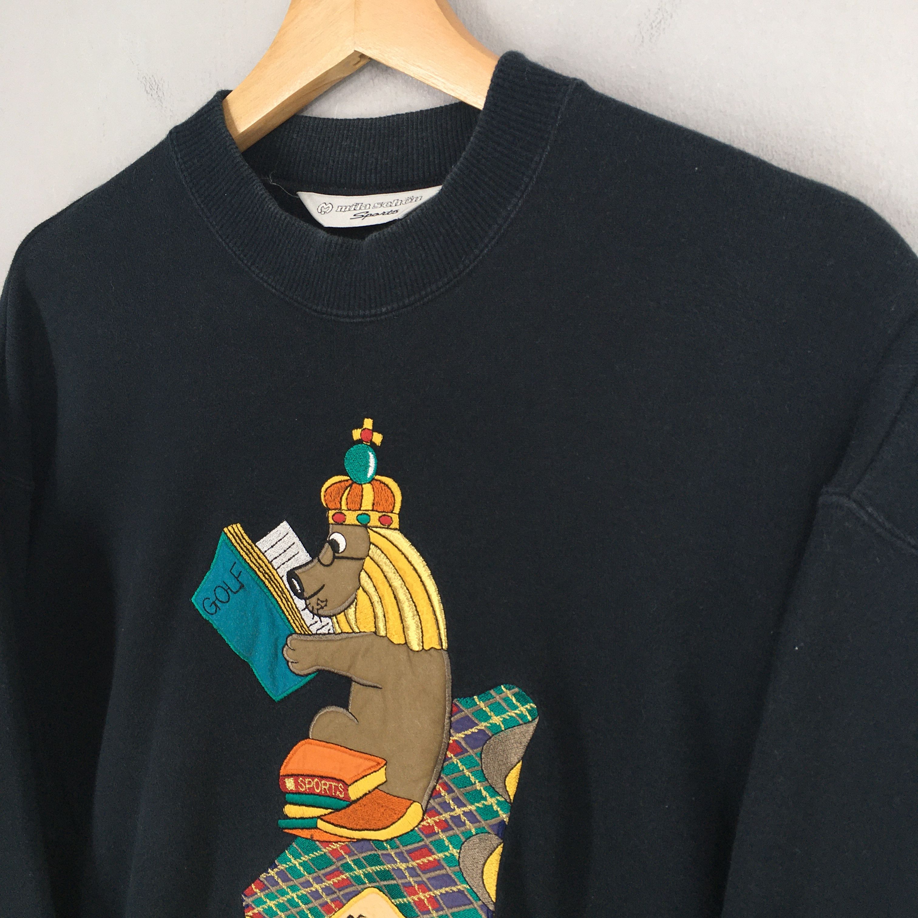 Mila Schon Vintage Mila Schon Milano Sweatshirt Medium Size M / US 6-8 / IT 42-44 - 3 Thumbnail