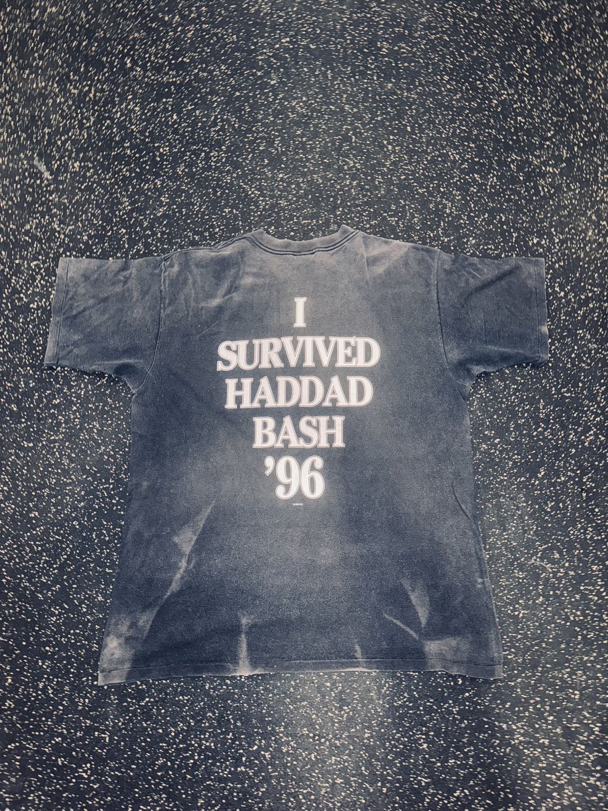 Harley Davidson RARE VINTAGE Harley Davidson 1996 I Survived Haddad Bash ‘96 Size US XL / EU 56 / 4 - 2 Thumbnail