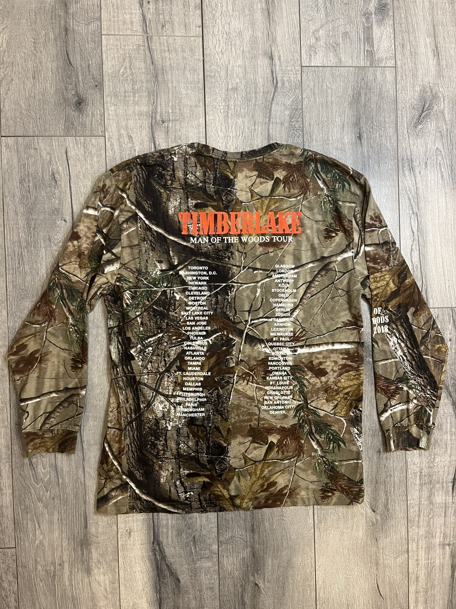 Band Tees Justin Timberlake Man of The Woods Tour Merch. Large Size US L / EU 52-54 / 3 - 10 Thumbnail