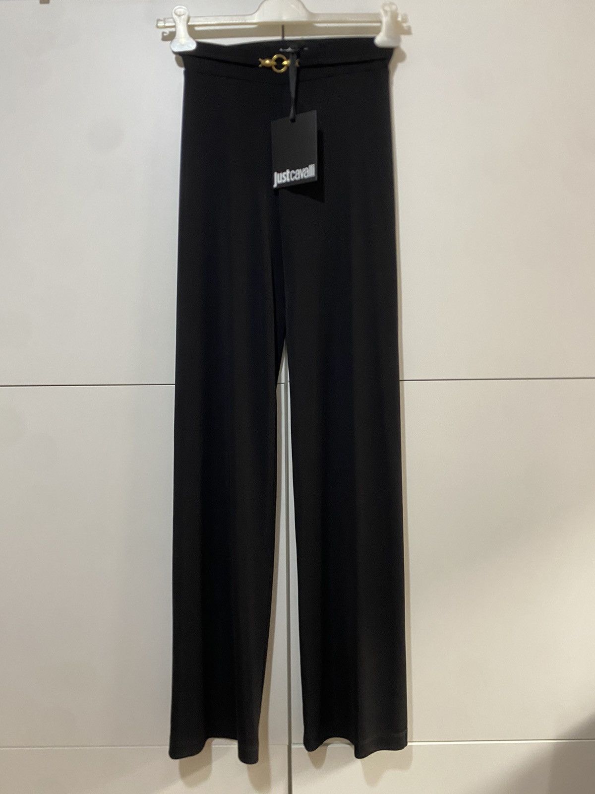 Just Cavalli Just Cavalli Fluido Mat Jersey leggings, size 38, black new Size 26" / US 2 / IT 38 - 1 Thumbnail