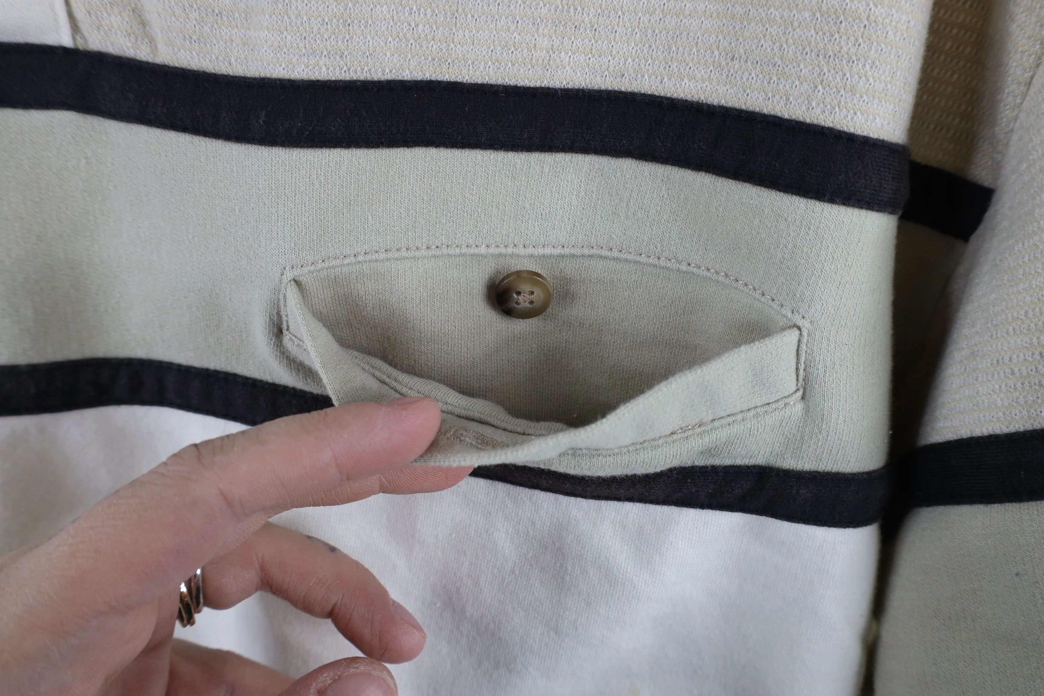 Vintage Vintage 90s Streetwear Block Collared Pullover Polo Shirt Size US L / EU 52-54 / 3 - 6 Thumbnail