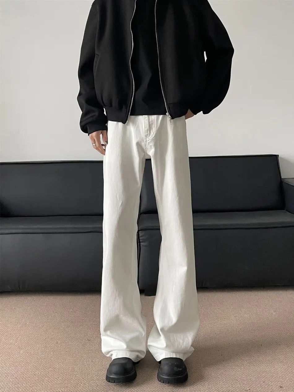 Japanese Brand × Jean Retro loose casual micro flared jeans Size US 32 / EU 48 - 2 Thumbnail