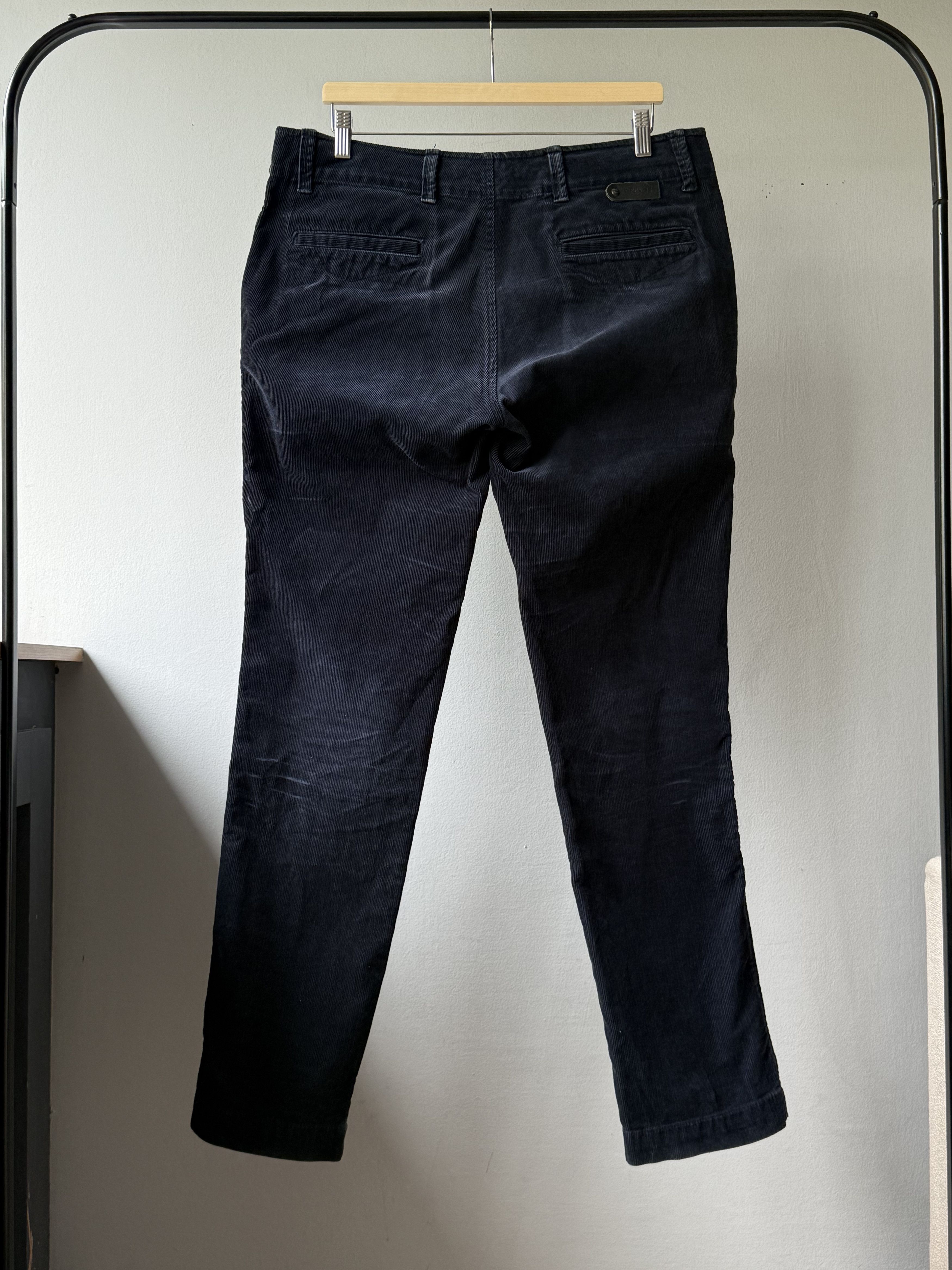 NN07 NN07 No Nationality Simon Navy Corduroy Men's Trousers Pants Size US 33 - 2 Thumbnail