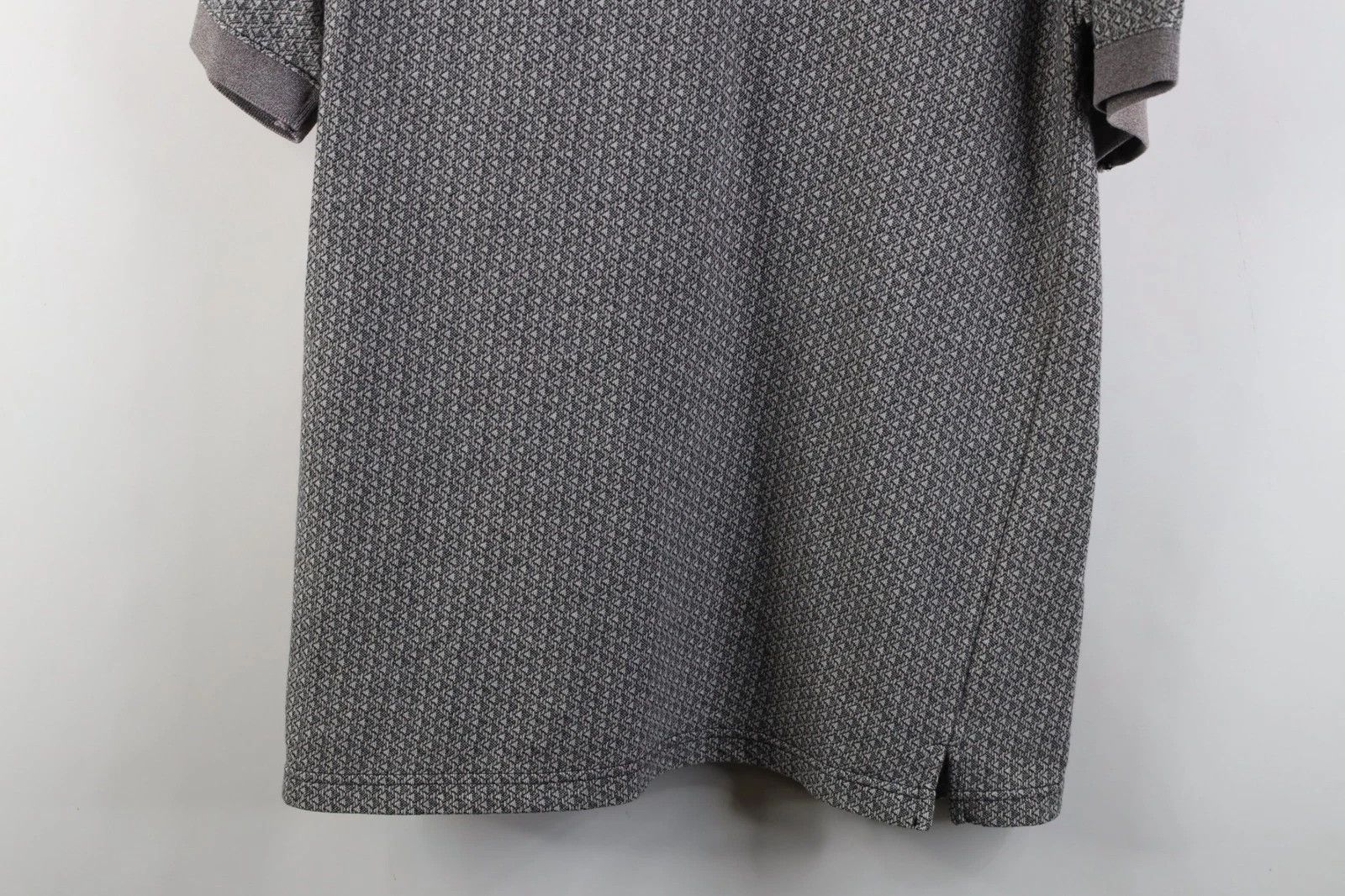 Vintage Vintage 90s Streetwear Knit Collared Golf Polo Shirt Gray Size US M / EU 48-50 / 2 - 11 Thumbnail