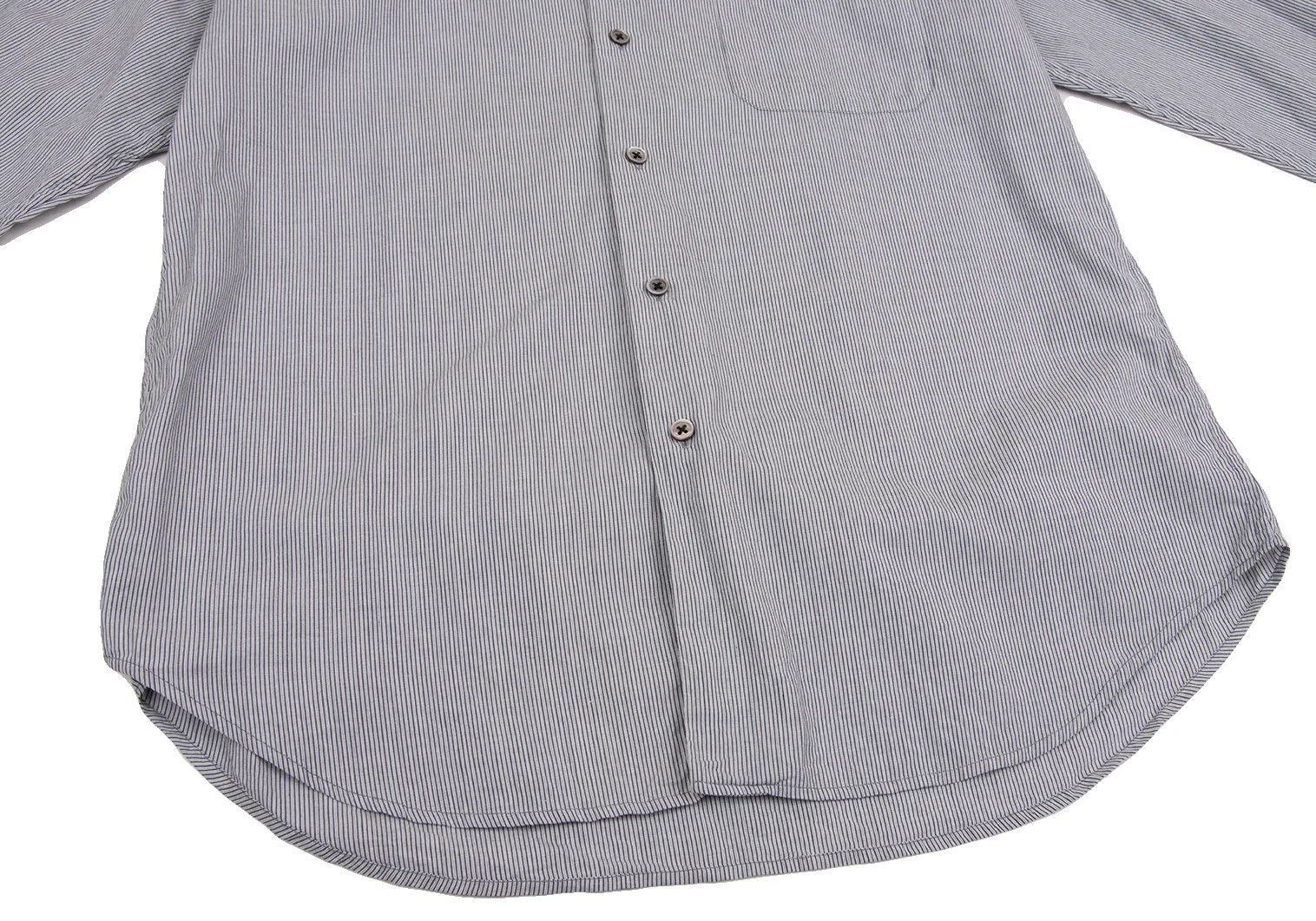 Yohji Yamamoto Yohji Yamamoto COSTUME D'HOMME Cotton Pinstripe Shirt Size US M / EU 48-50 / 2 - 10 Thumbnail