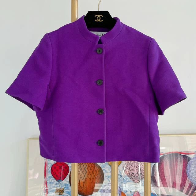 Dior Dior Purple casual jacket Size XS / US 0-2 / IT 36-38 - 1 Thumbnail