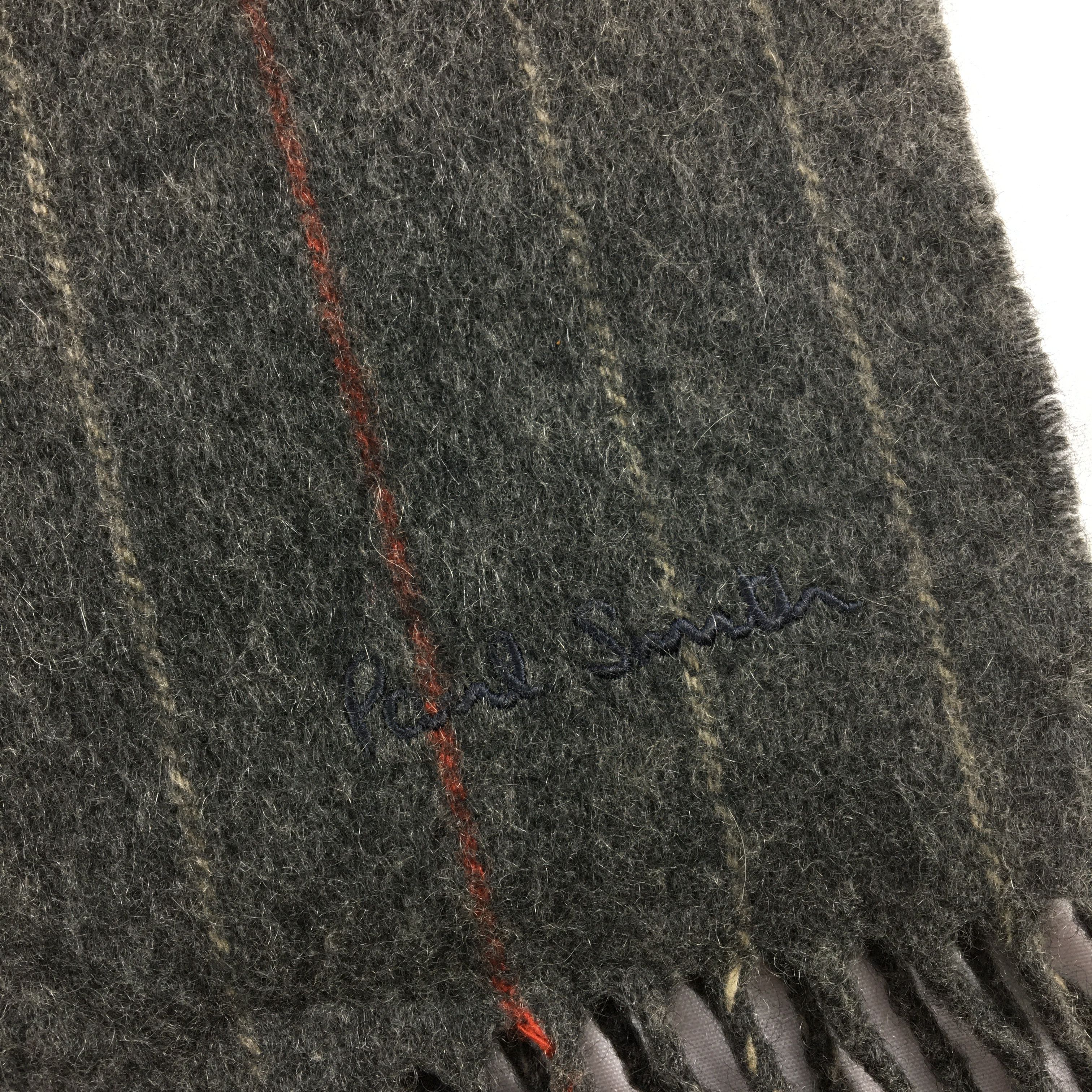 Paul Smith Paul Smith Scarf Muffler Wool Cashmere Scarves Size ONE SIZE - 4 Thumbnail