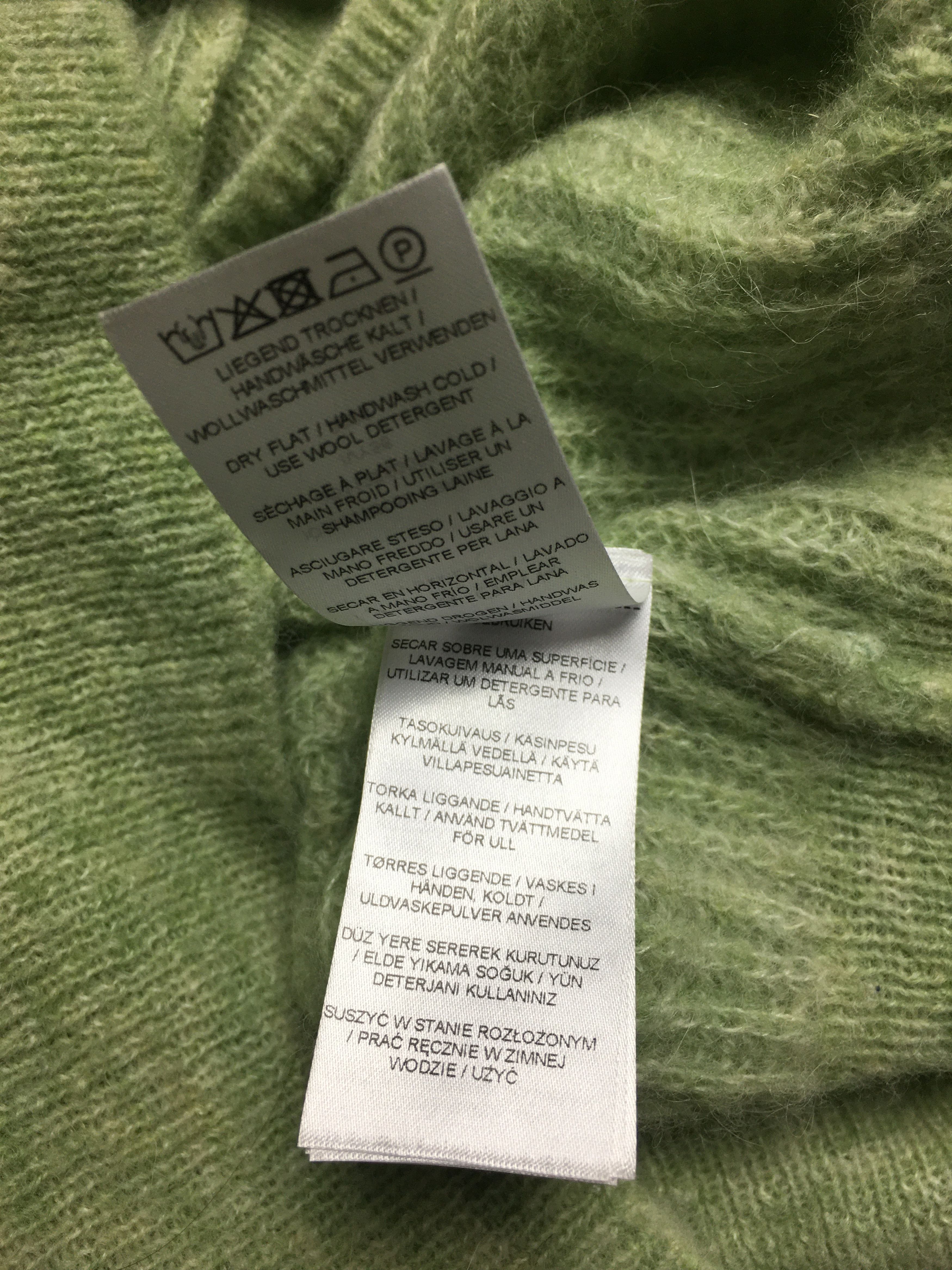 Other IVY & OAK Alpaca Wool Cardigan Light Green EU 36 Size S / US 4 / IT 40 - 12 Thumbnail