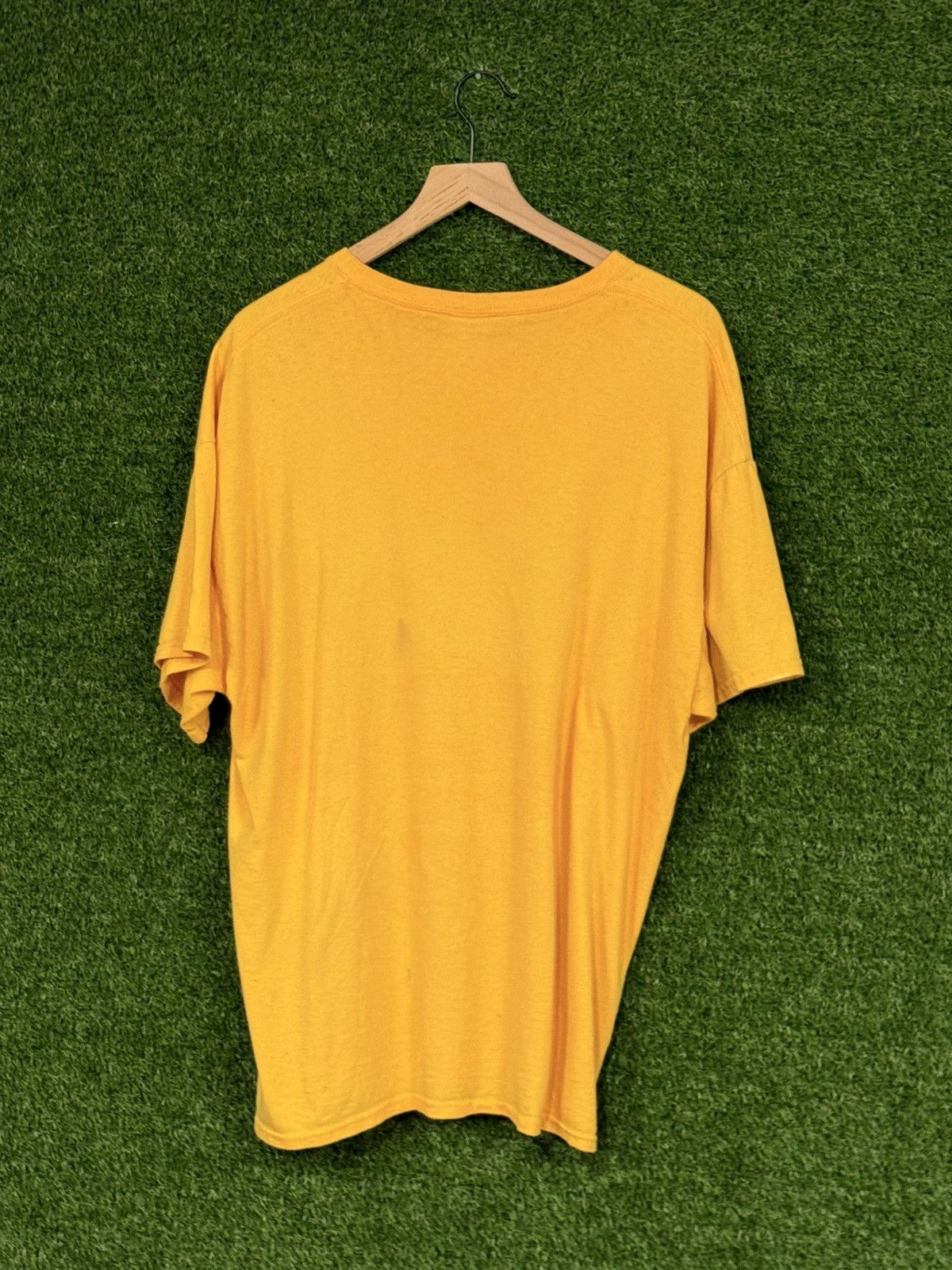 Gildan Vintage Y2K Buffalo Marshall High School Yellow T Shirt XL Size US XL / EU 56 / 4 - 4 Thumbnail
