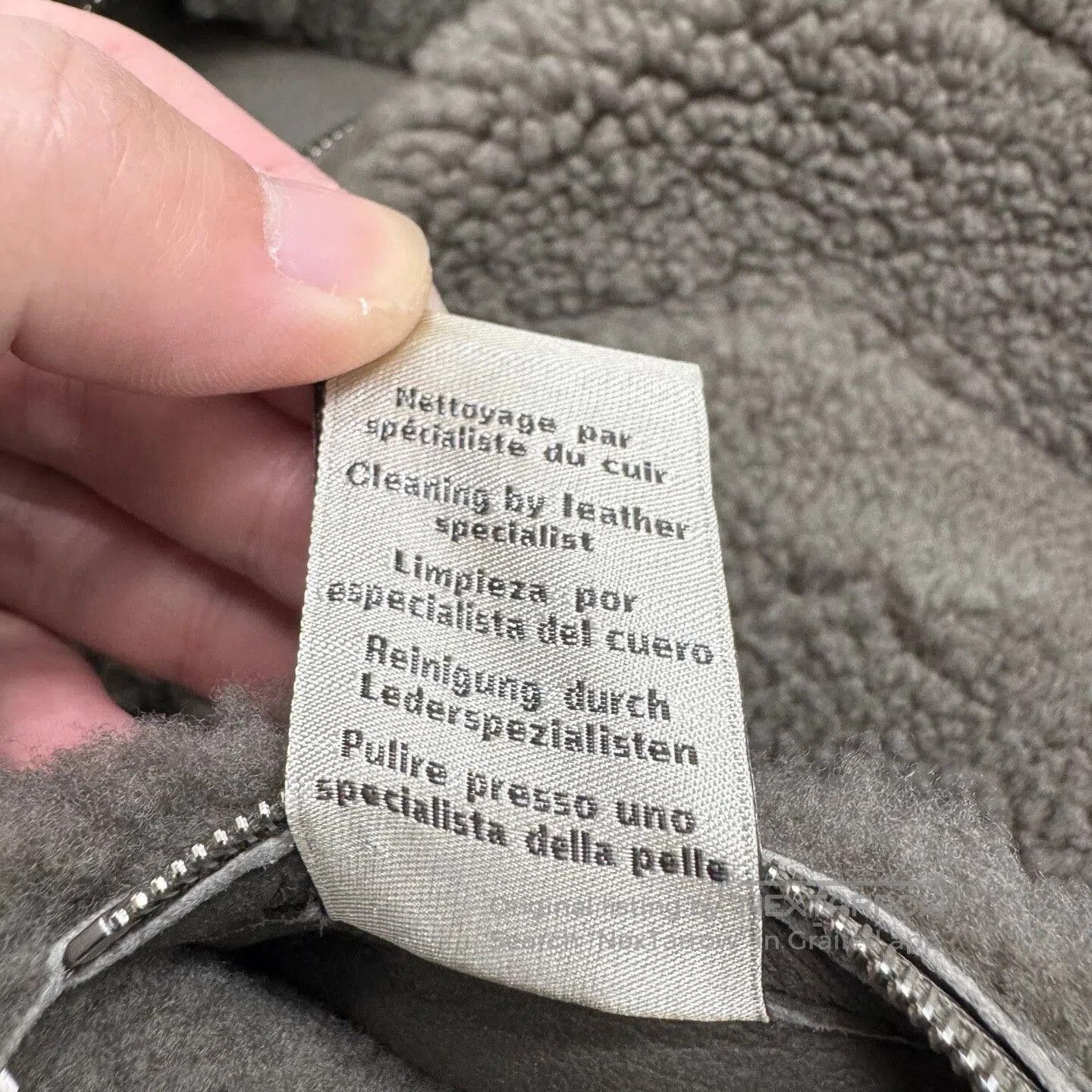 Hermes hermes shearling jacket size 50. Size US XL / EU 56 / 4 - 5 Thumbnail