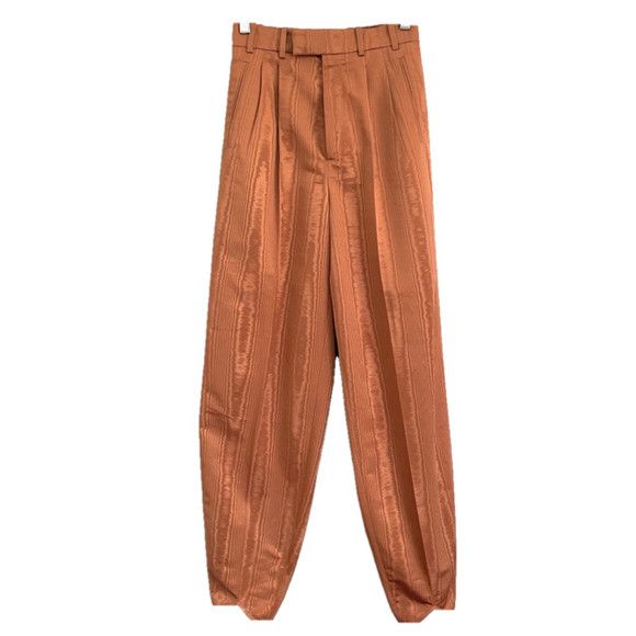 Gucci Gucci Taffeta Pleated Barrel Leg Pants - 36/25" Waist 🇮🇹 Size 25" / US 0 / IT 36 - 2 Thumbnail