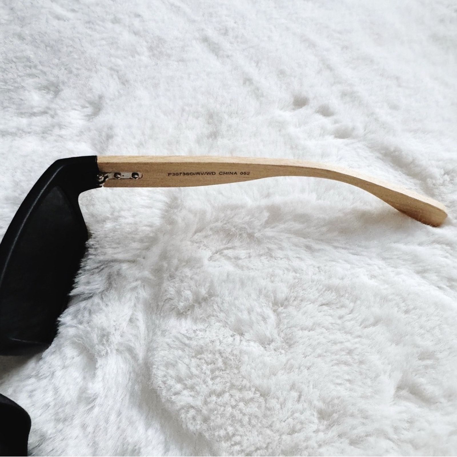 Other Jensen Black & Light Wood Sunglasses Size ONE SIZE - 7 Thumbnail