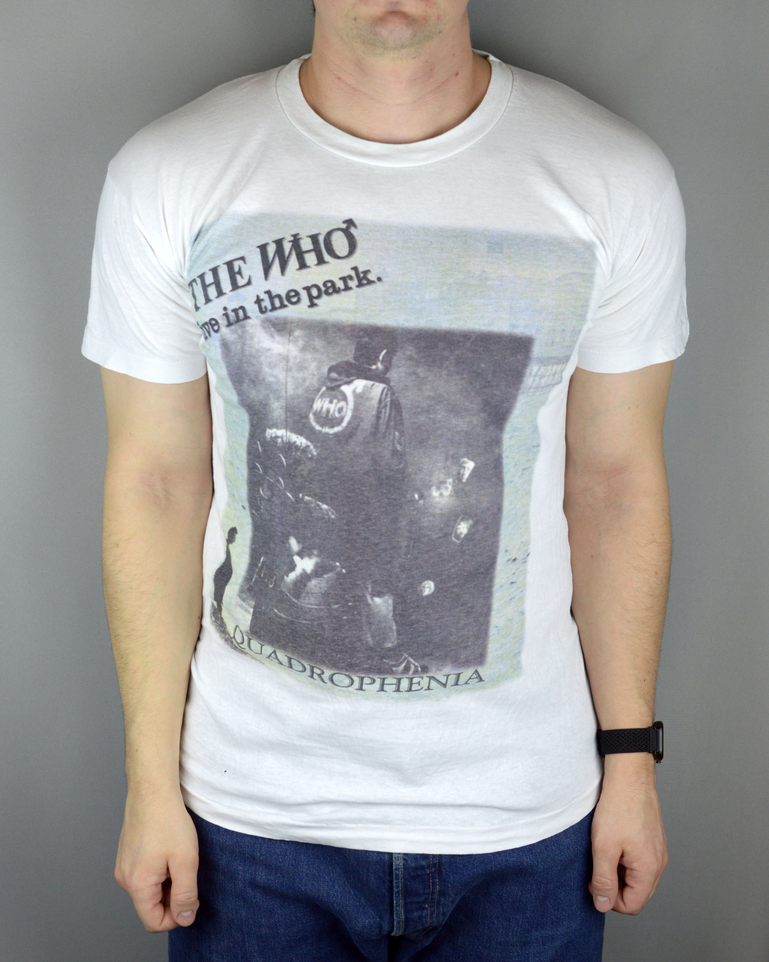 Vintage Vintage The Who Eric Clapton, Bob Dylan 1996 t shirt Size US XL / EU 56 / 4 - 1 Thumbnail