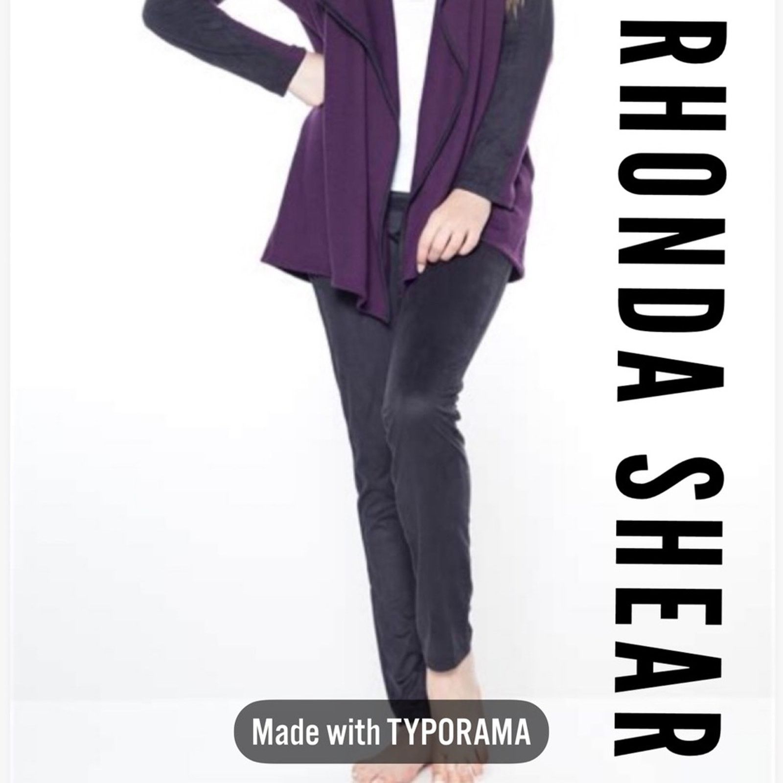 Other Rhonda Shear faux suede plush fabric pants 1X Size 33" - 1 Thumbnail