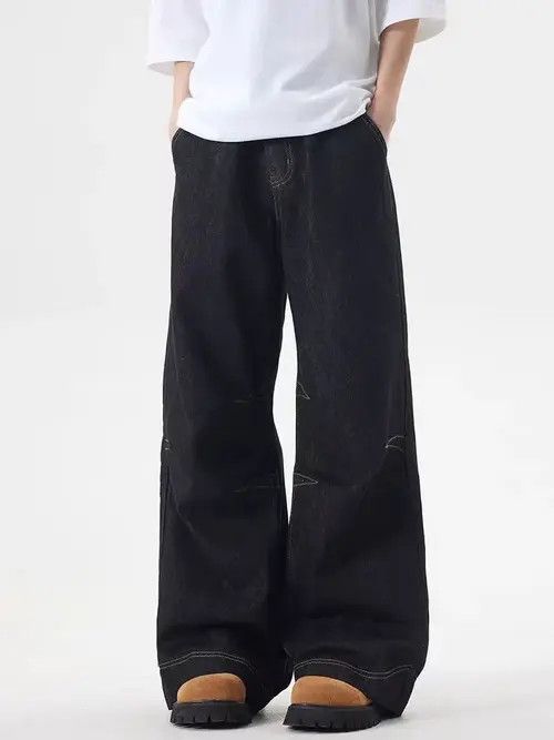 Other Street hip hop wash Y2K vintage baggy jeans Size US 29 - 3 Thumbnail